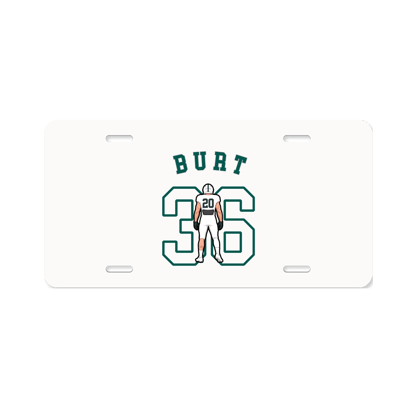 License Plate — Shirsey Arch in Classic