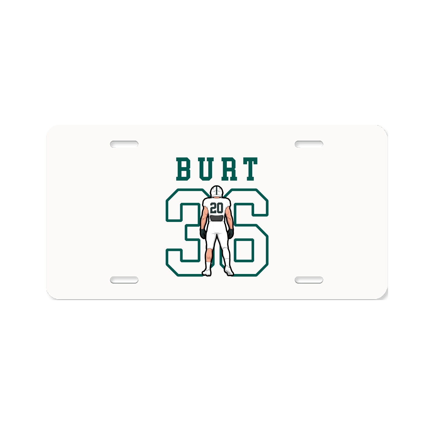 License Plate — Shirsey in Classic