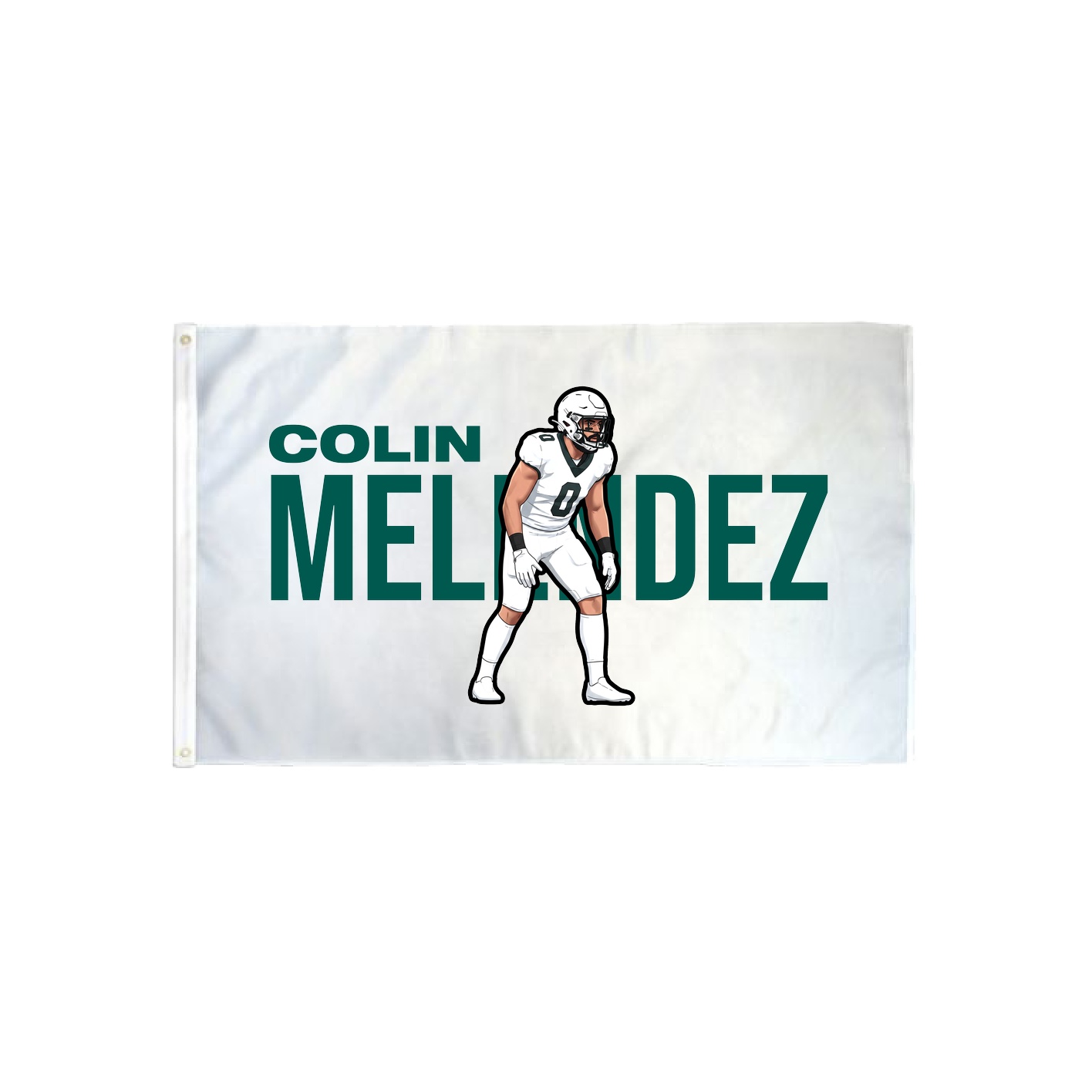 3x5 Flag — Player Name in Classic