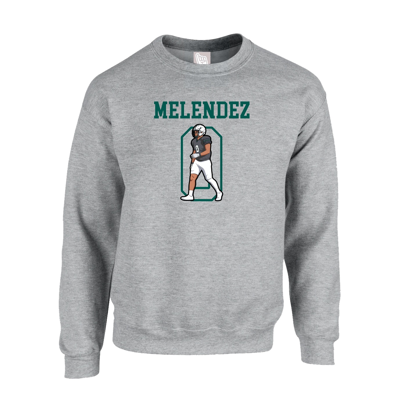Fleece Crew — Shirsey in Grey