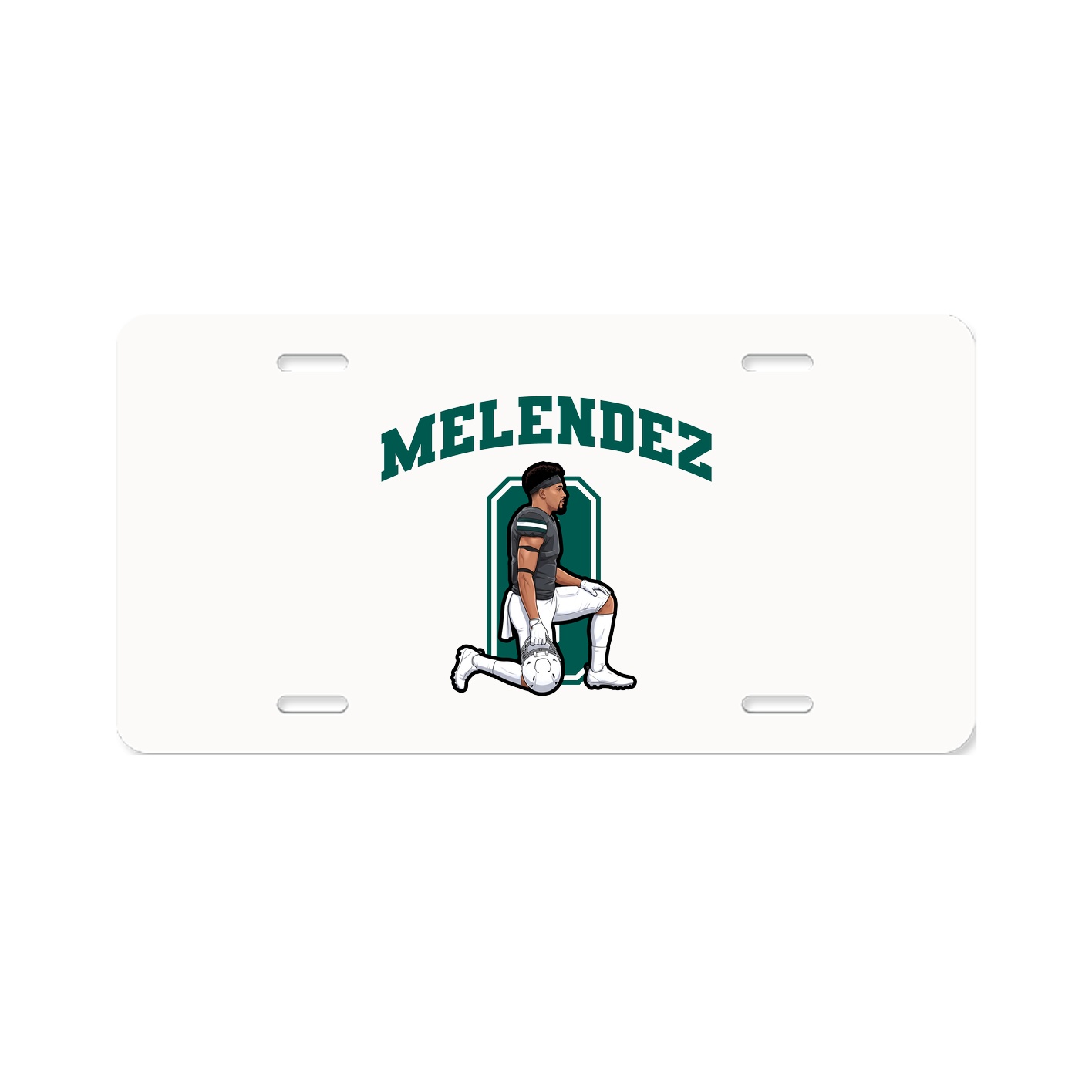 License Plate — Number in Classic