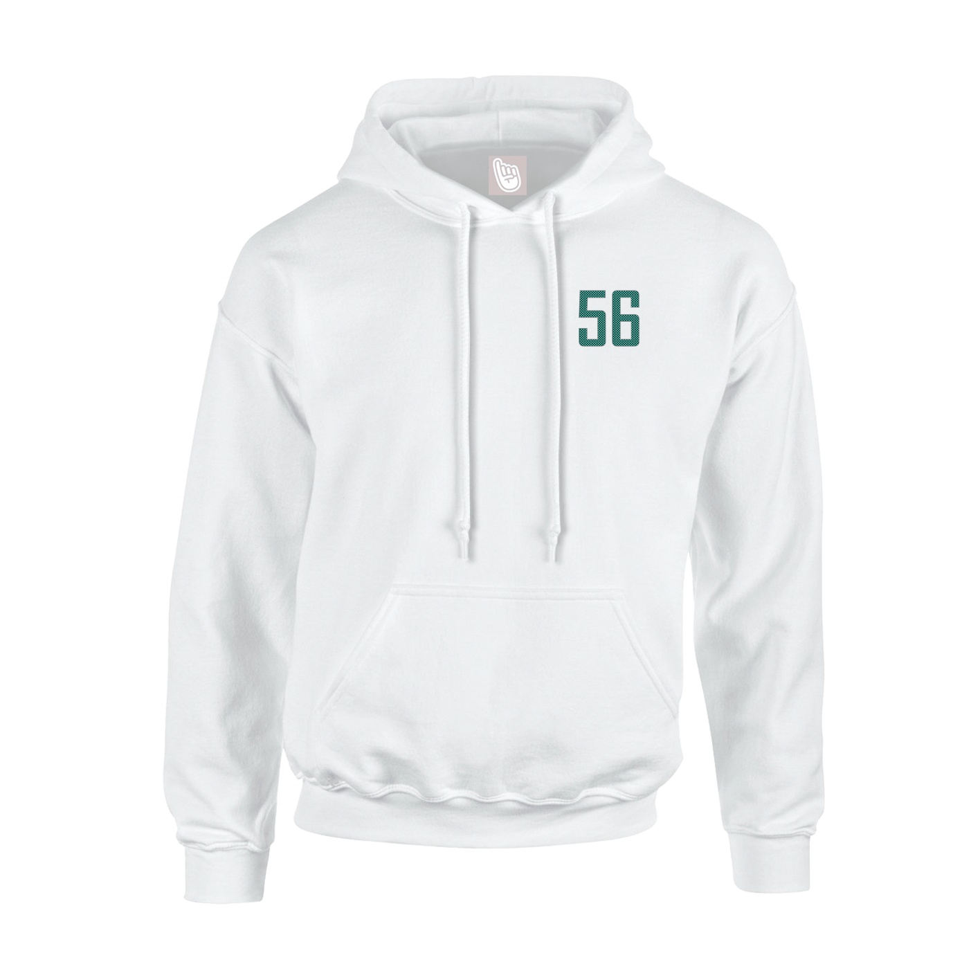Hoodie — Front Shirsy in White