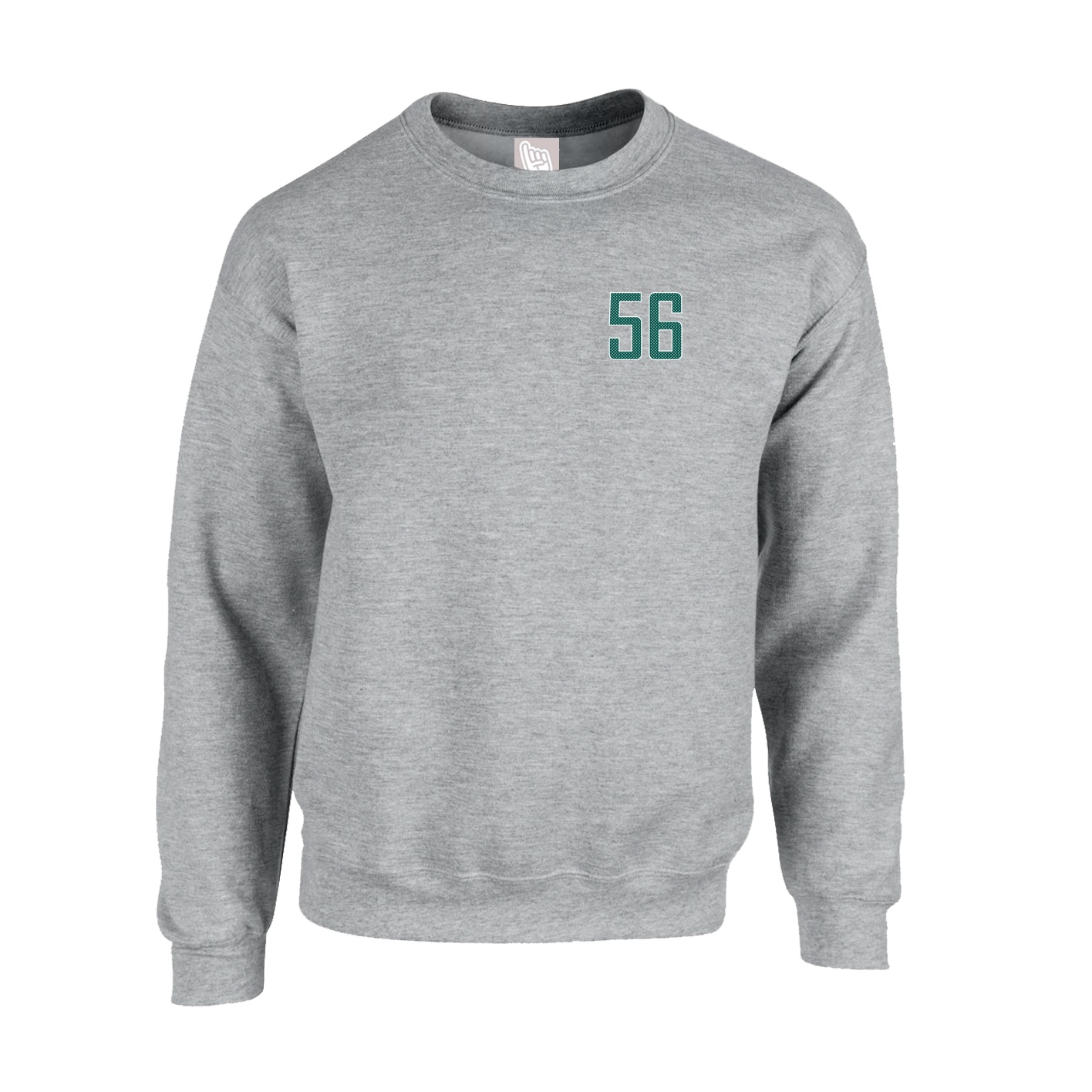 Fleece Crew — Front Shirsy in Grey