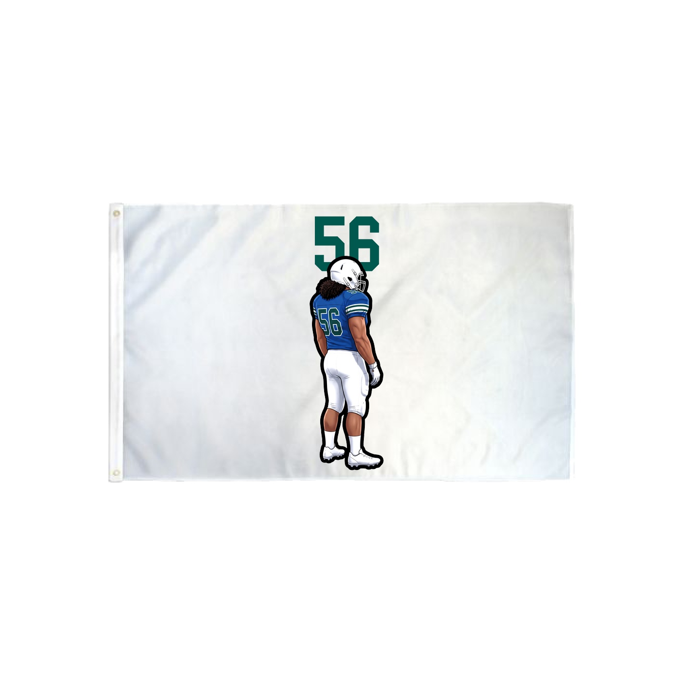 3x5 Flag — Number Top in Classic