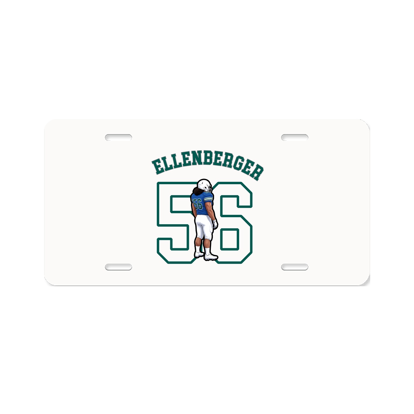 License Plate — Shirsey Arch in Classic