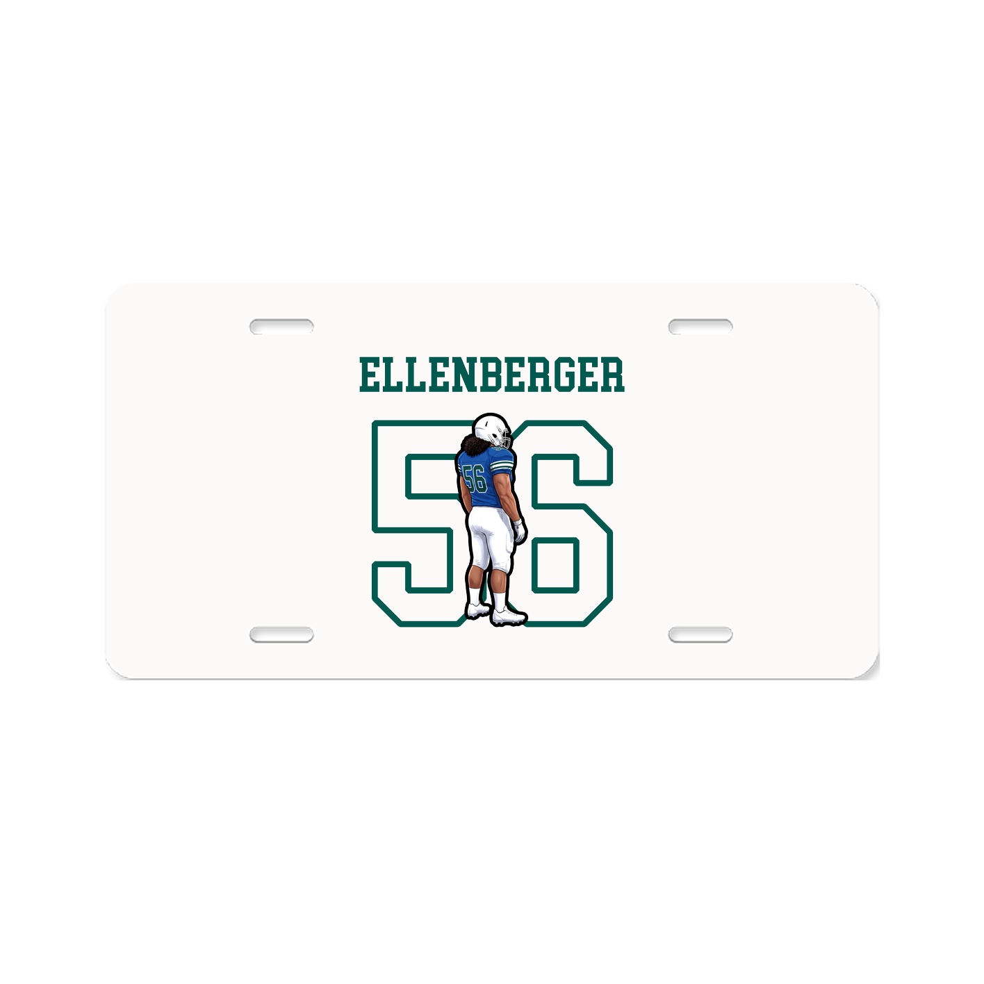 License Plate — Shirsey in Classic