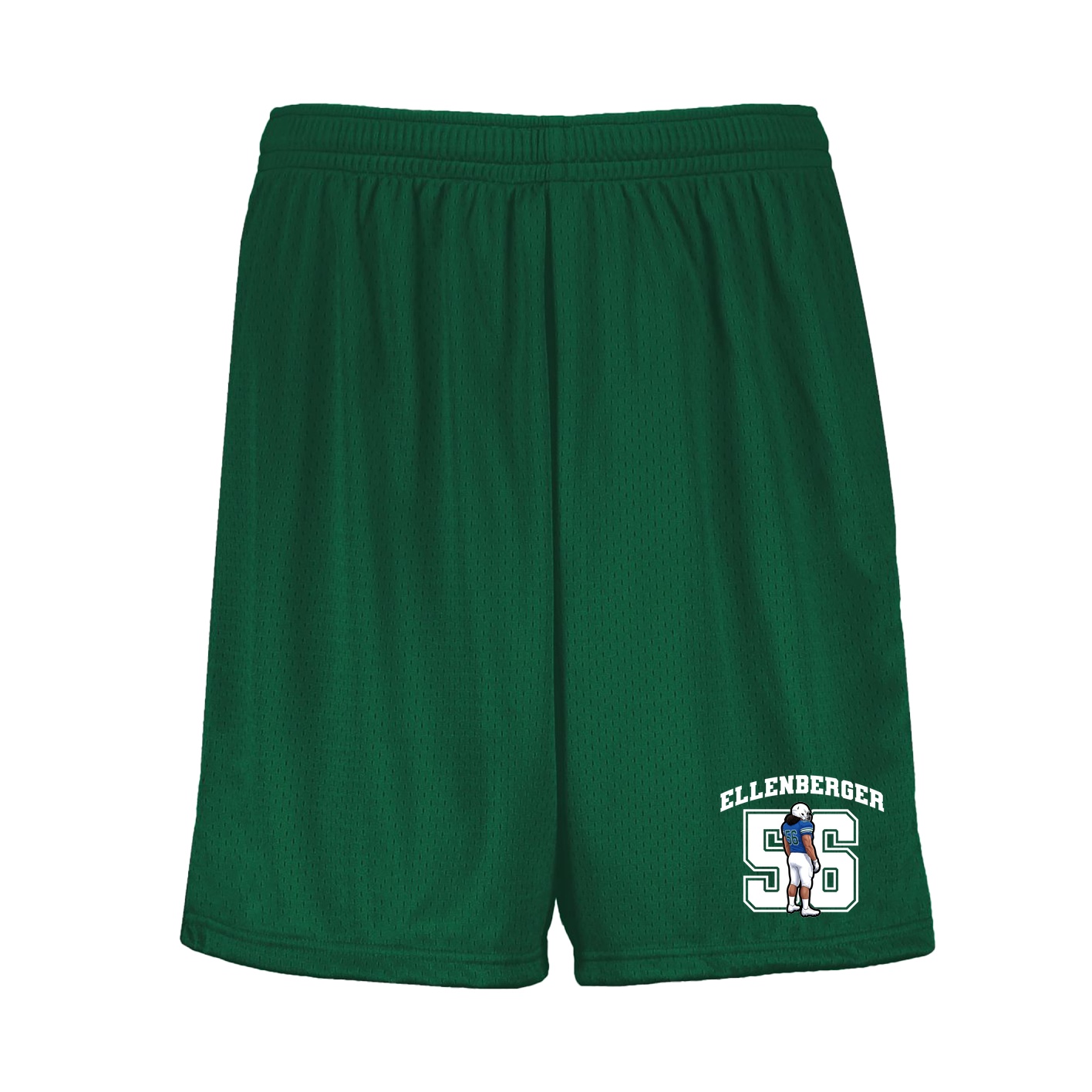 Shorts — Number in Green