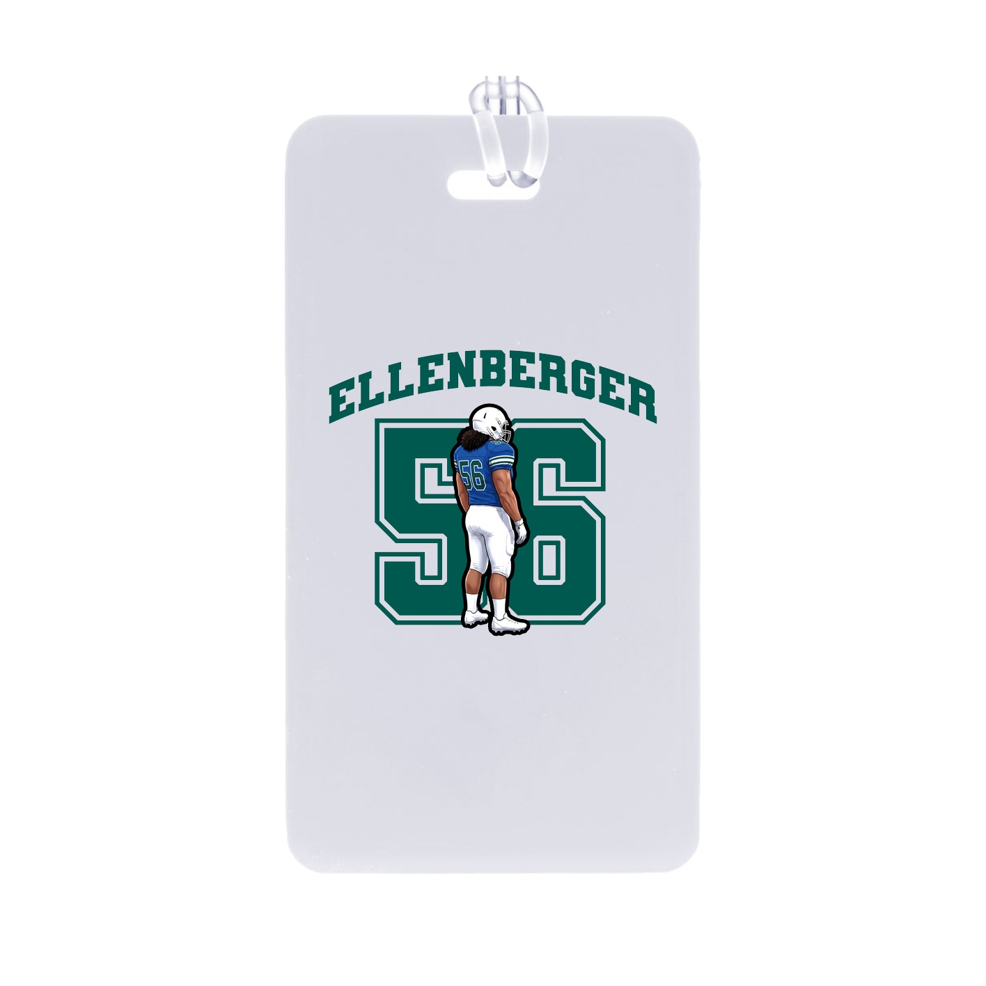 Bag Tag — Number in Classic