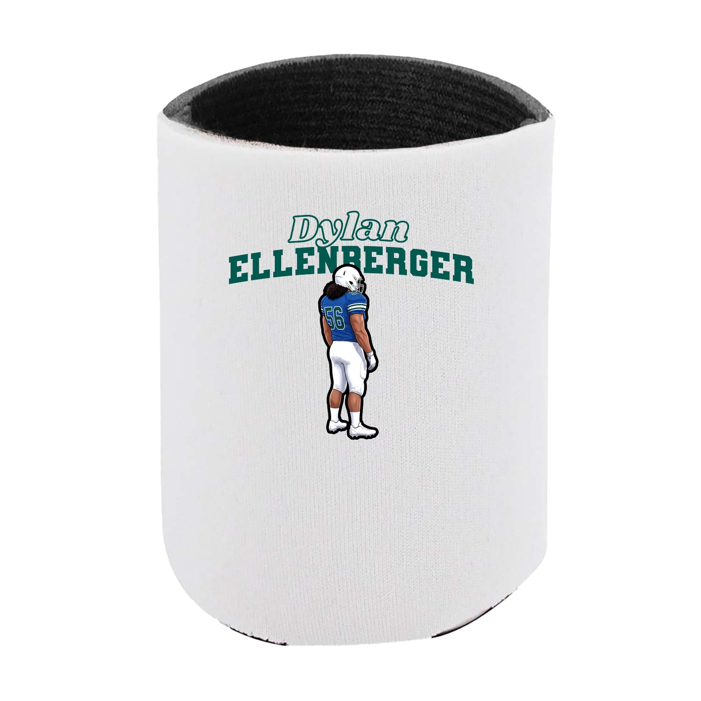 Can Holder — Name Arch in White