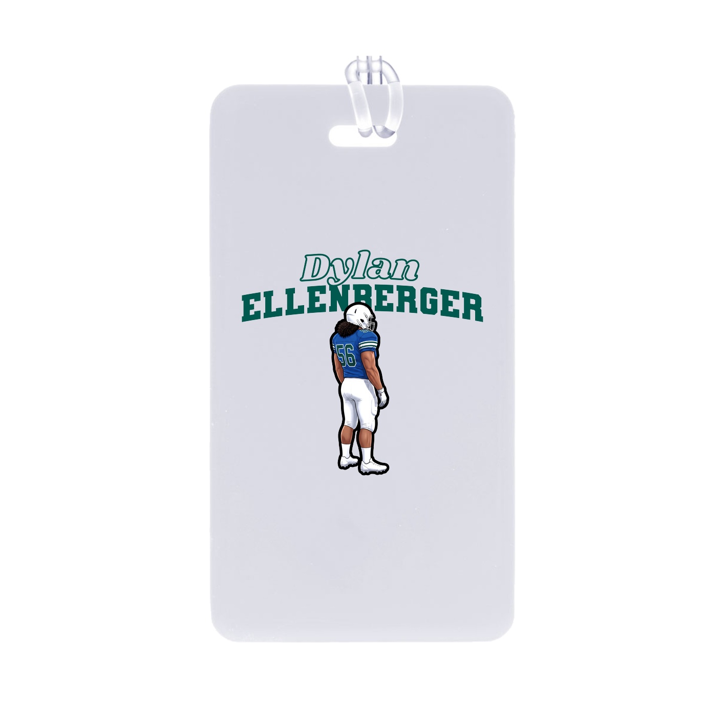 Bag Tag — Name Arch in Classic