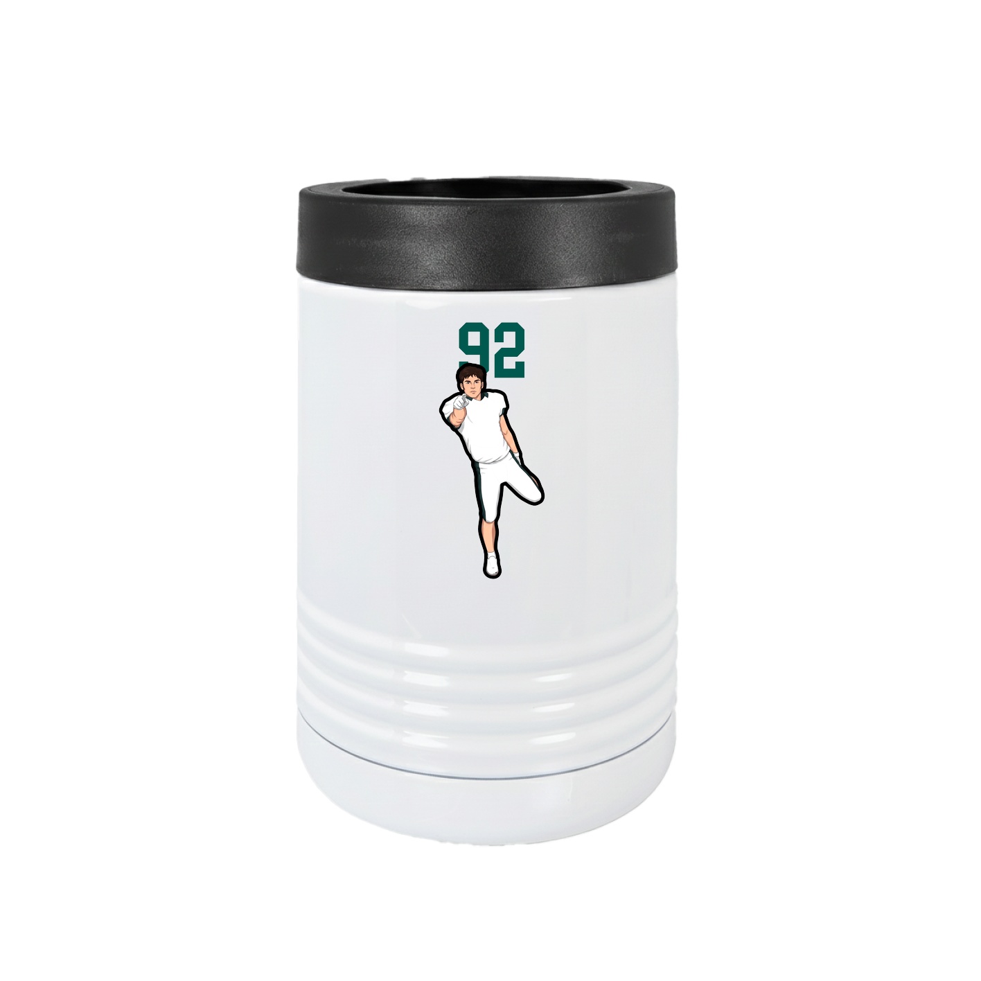 Beverage Holder — Number Top in White