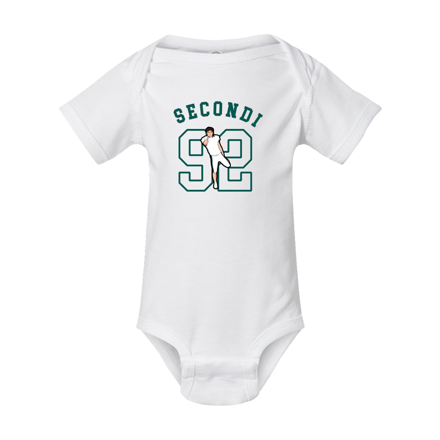 Baby Onesie — Shirsey Arch in White
