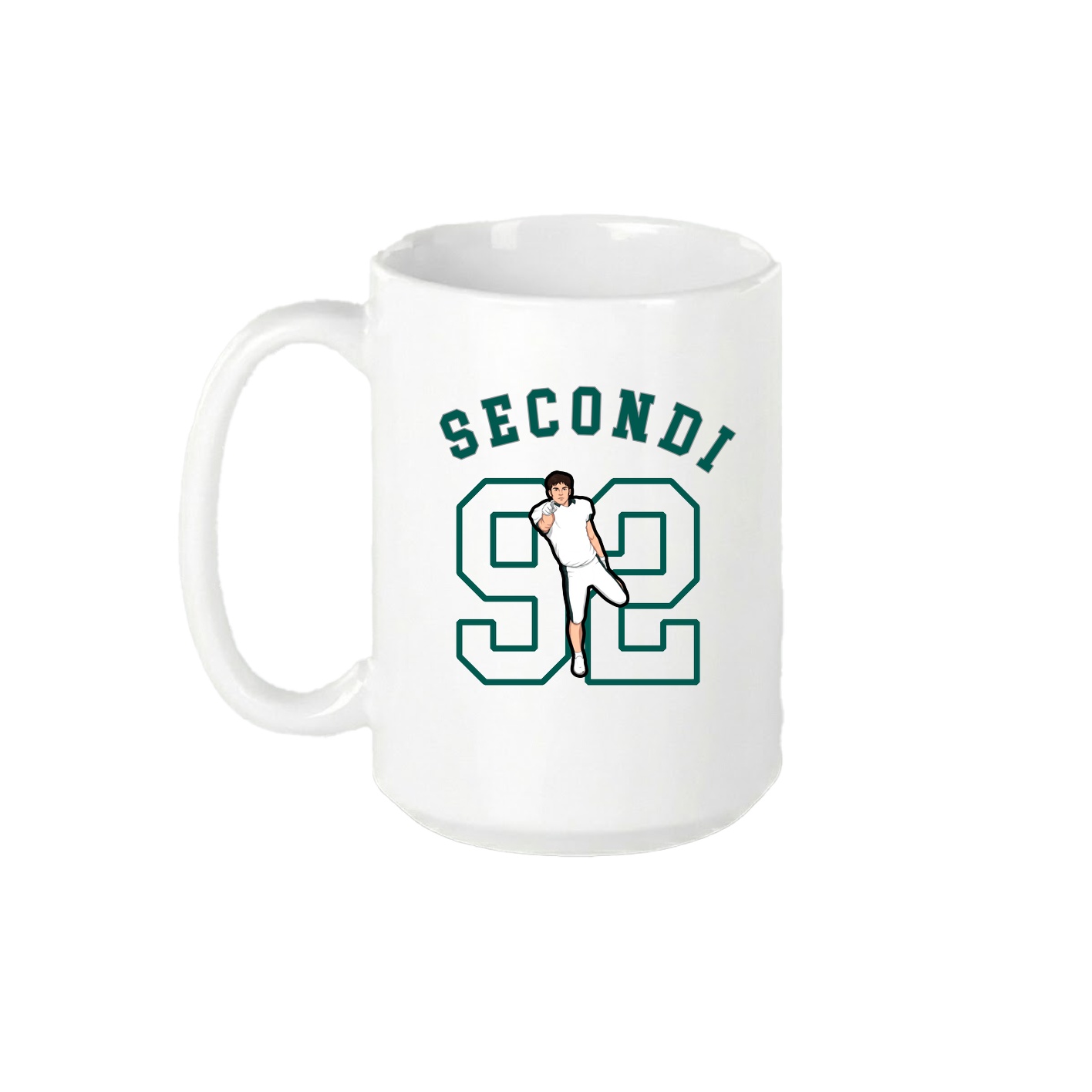 15oz Coffee Mug — Shirsey Arch in White