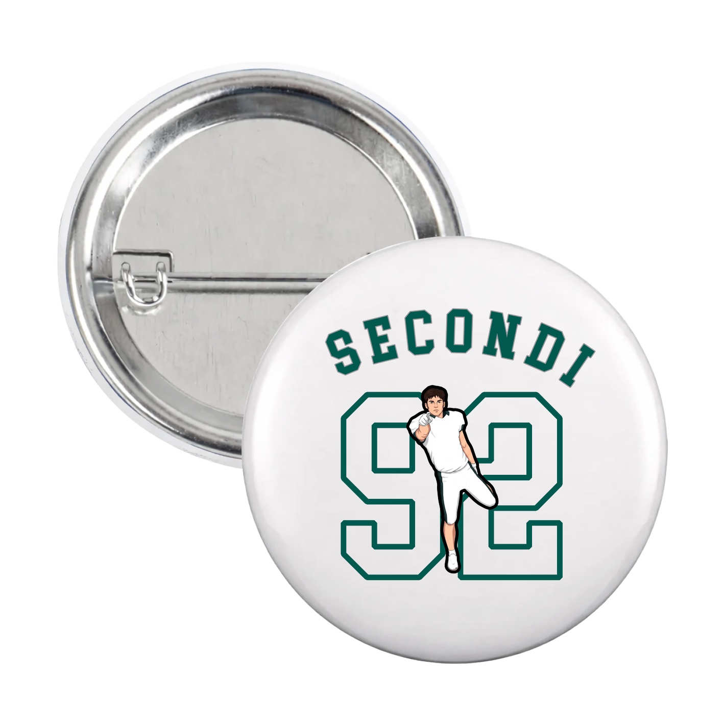 Game Day Button — Shirsey Arch in White