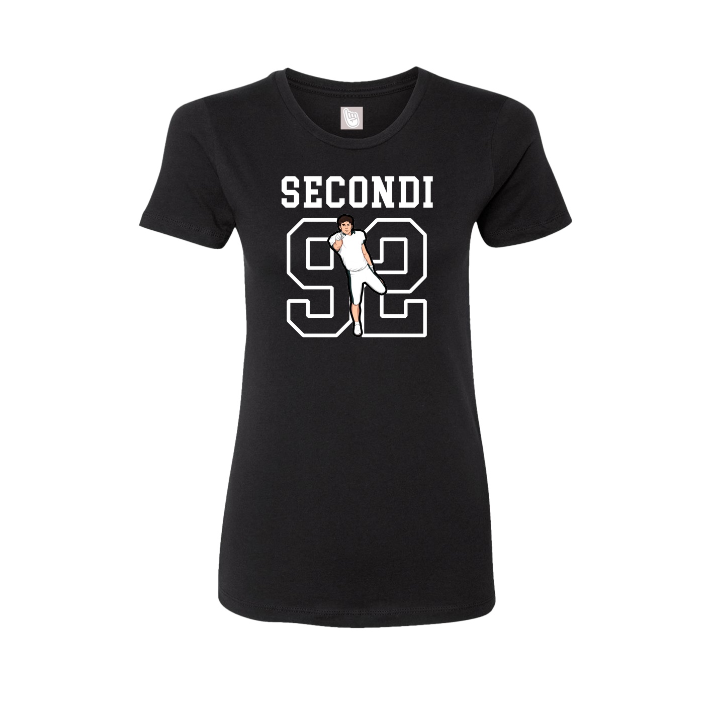 Fitted Women's Tee — Shirsey in Black