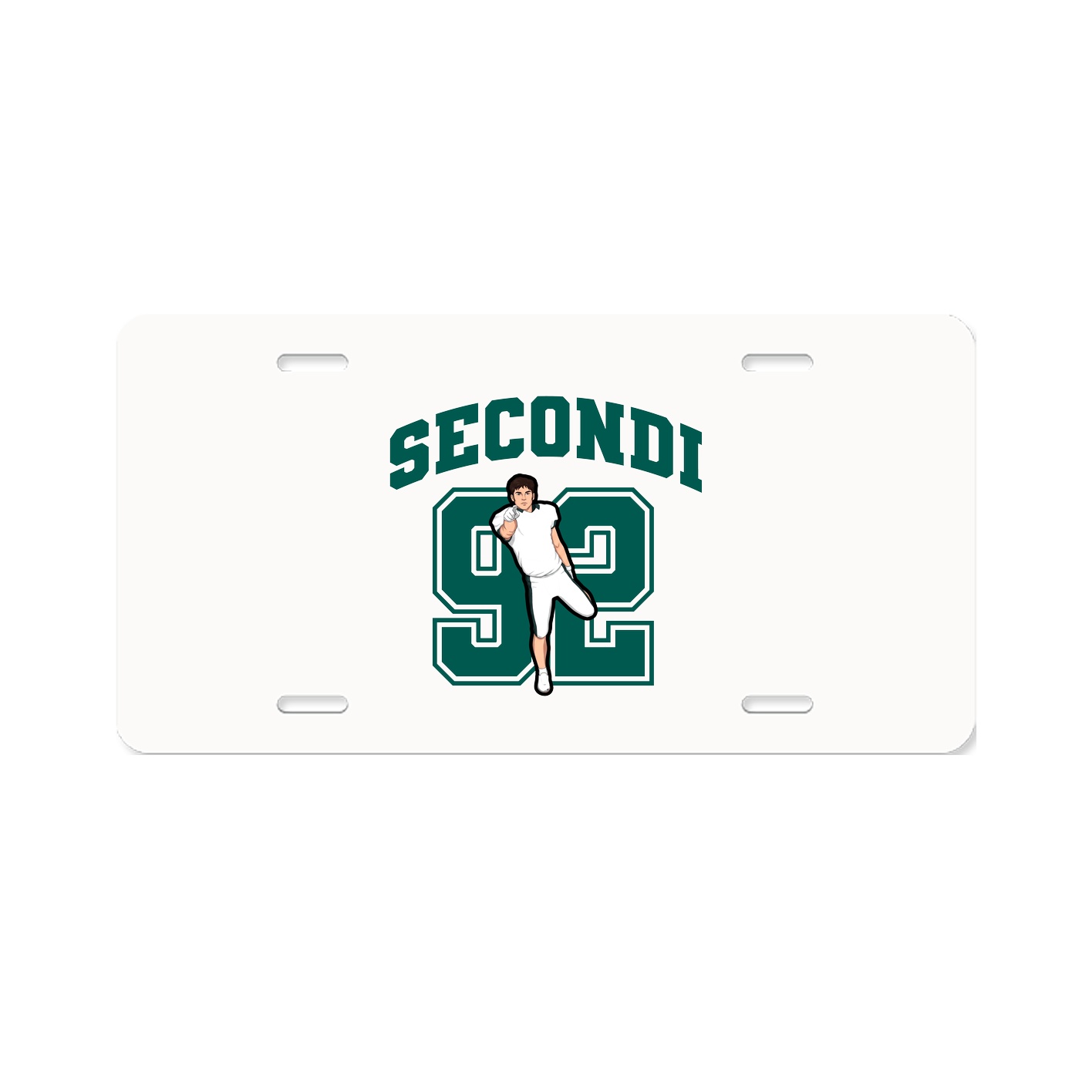 License Plate — Number in Classic