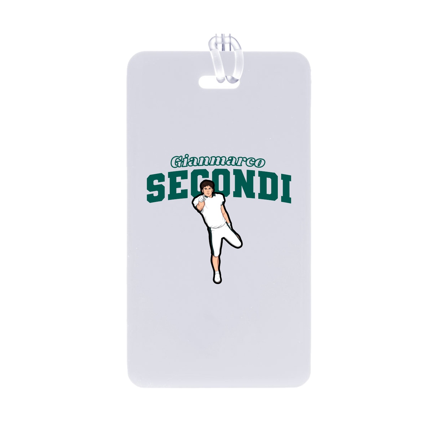 Bag Tag — Name Arch in Classic