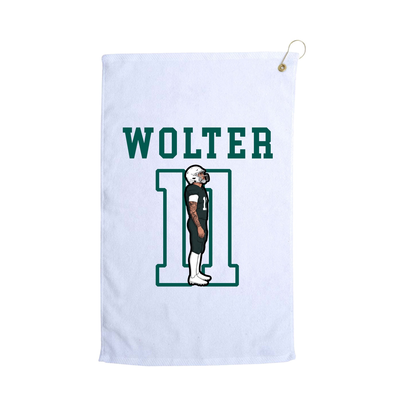 Golf Towel — Shirsey in White