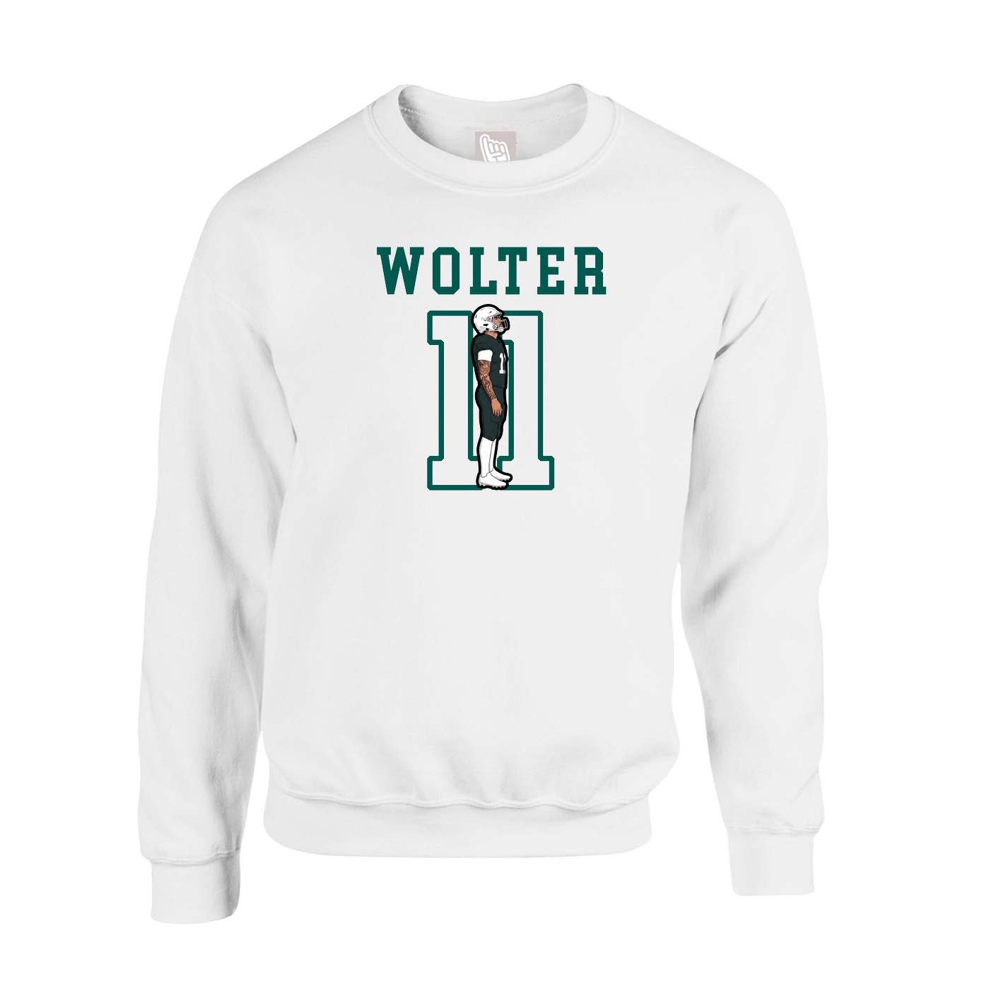 Fleece Crew — Shirsey in White