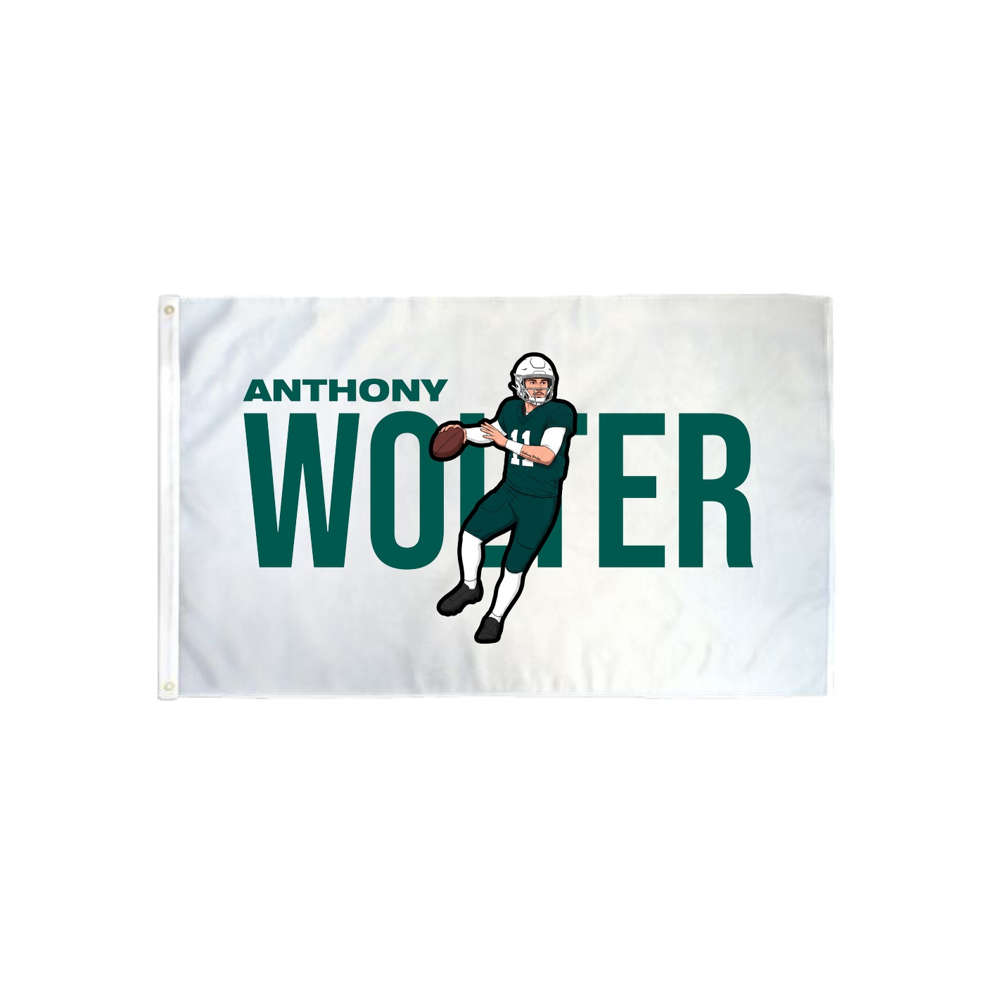 3x5 Flag — Player Name in Classic