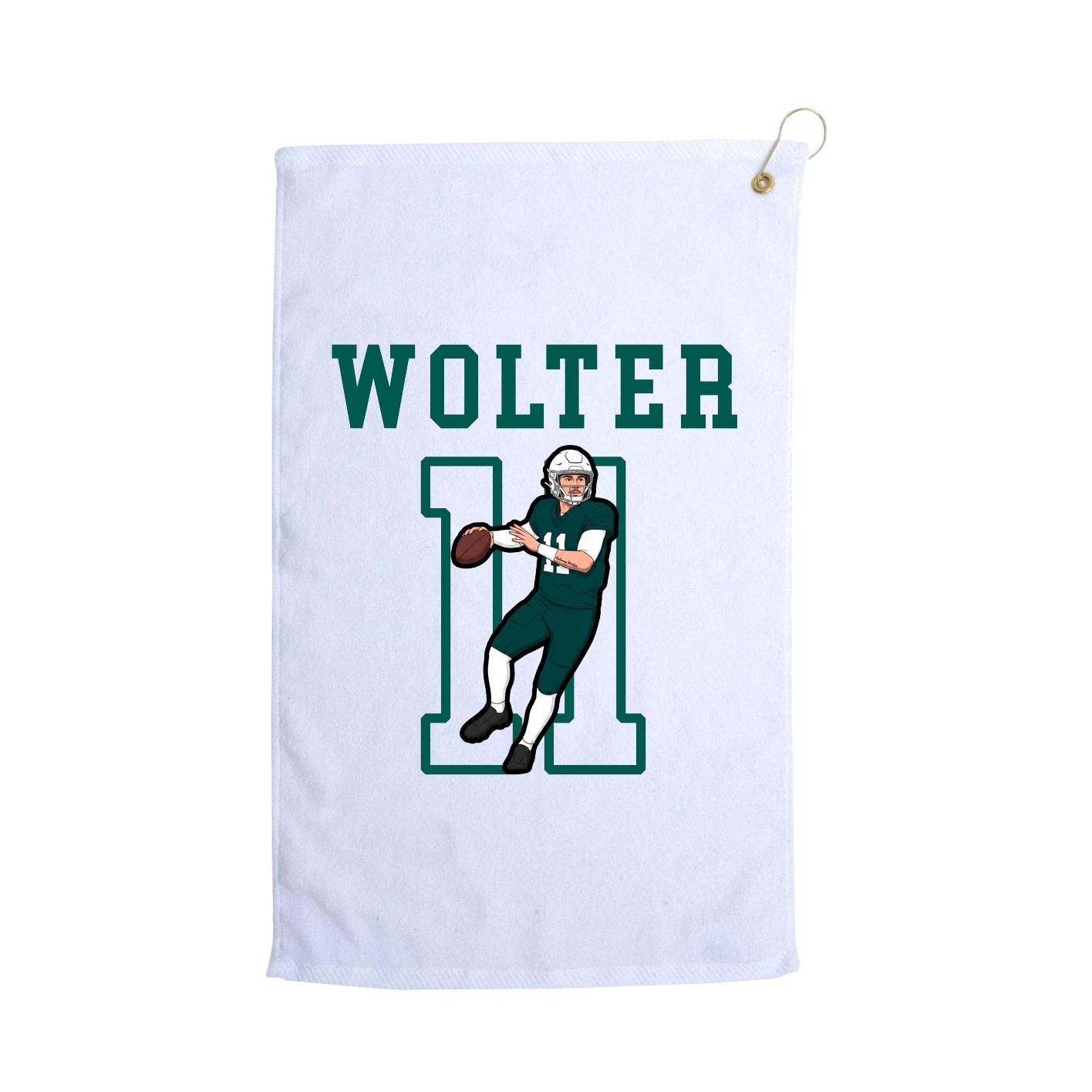 Golf Towel — Shirsey in White