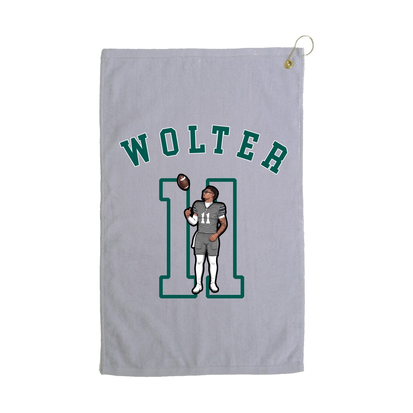 Golf Towel — Shirsey Arch in Grey