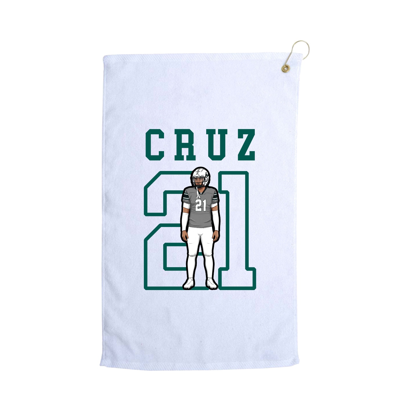 Golf Towel — Shirsey in White