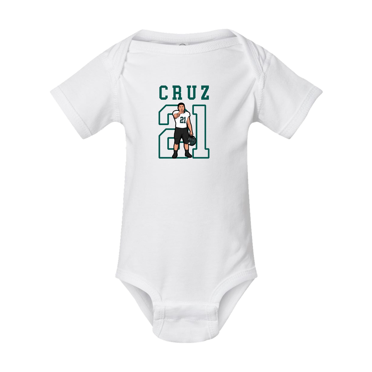 Baby Onesie — Shirsey in White