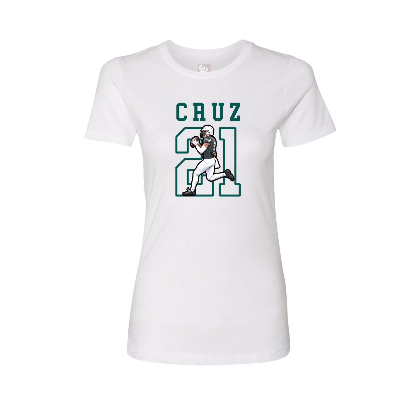 Fitted Women's Tee — Shirsey in White