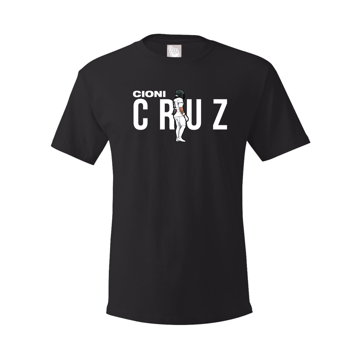Youth Tee — Player Name in Black