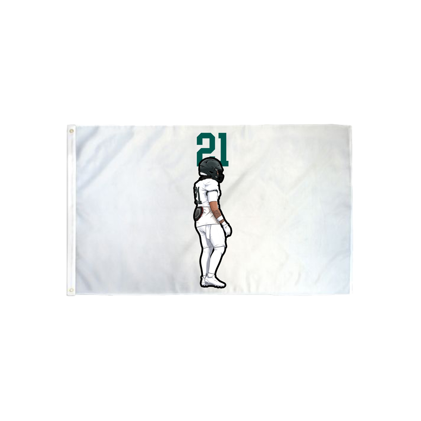 3x5 Flag — Number Top in Classic