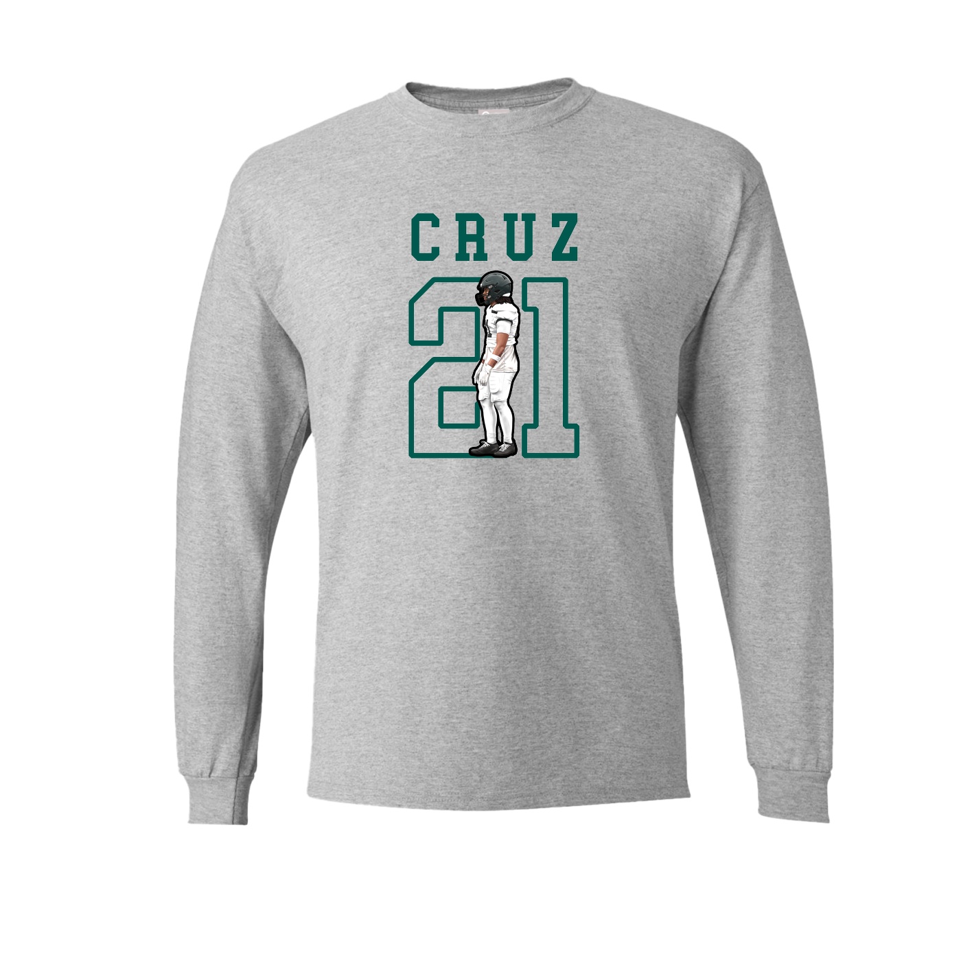 Long Sleeve Tee — Shirsey in Grey