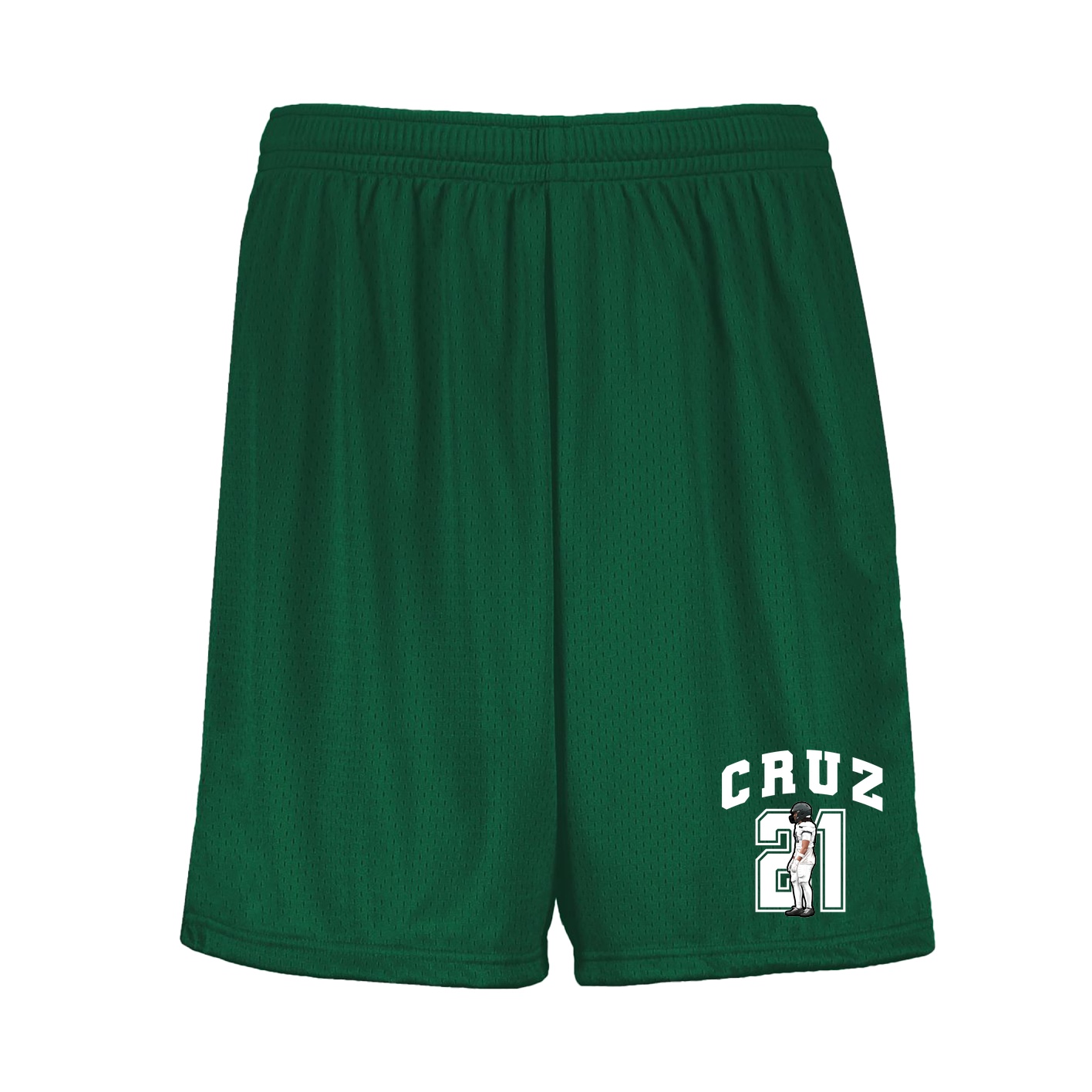 Shorts — Number in Green