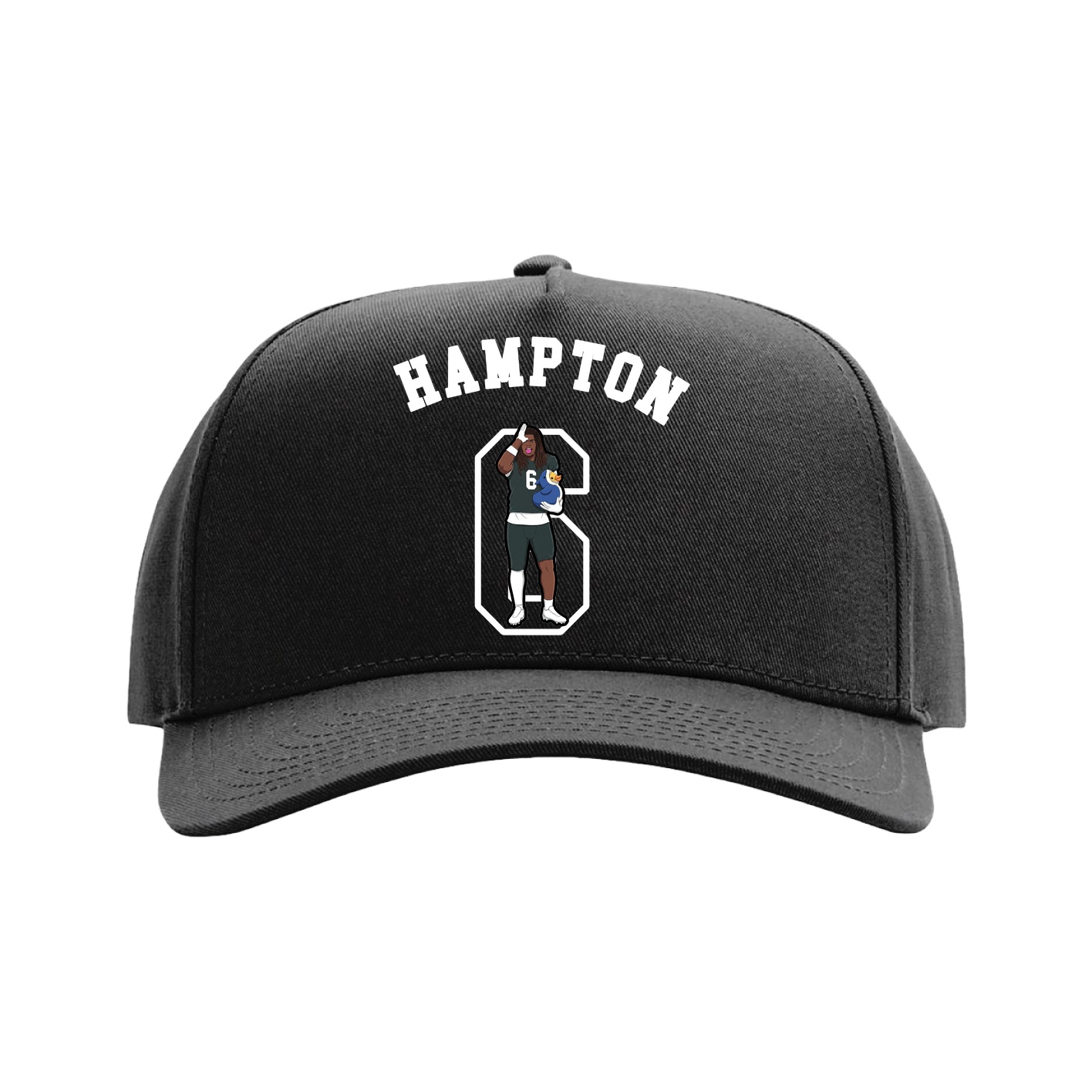 Full Fabric Five-Panel Champ Cap
