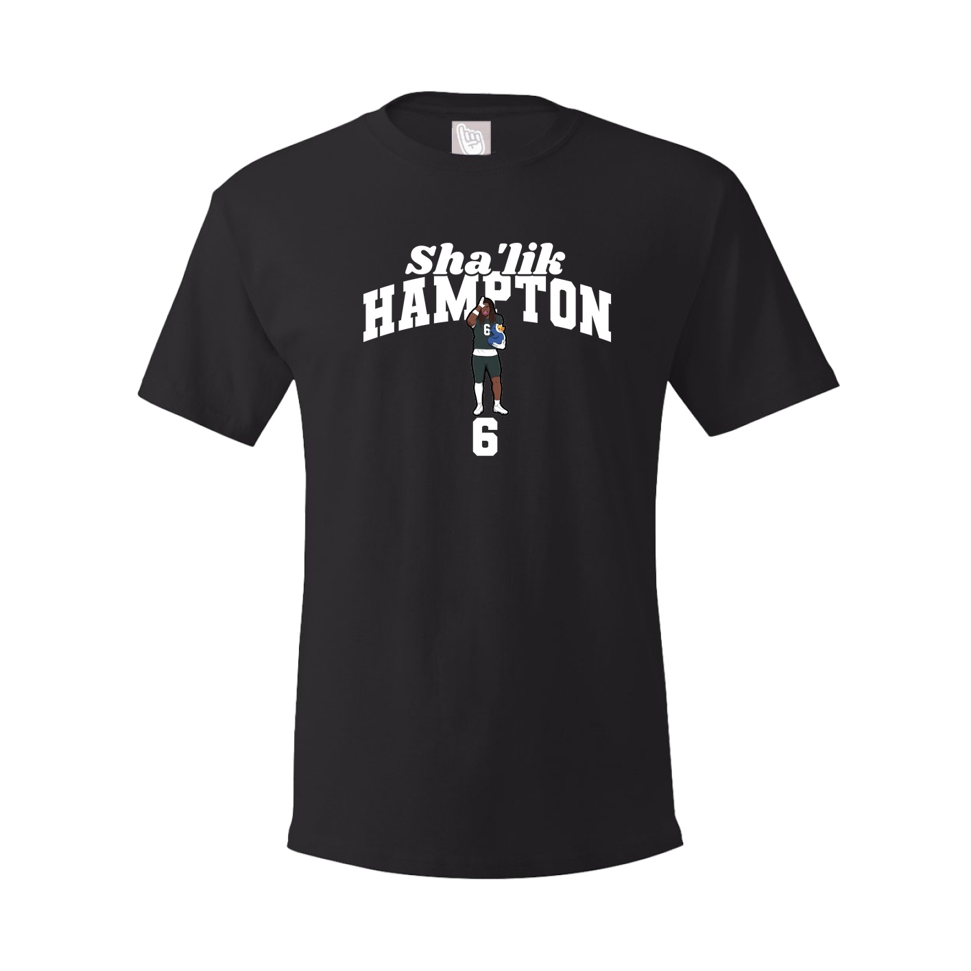 Youth Tee — Signature Arch in Black