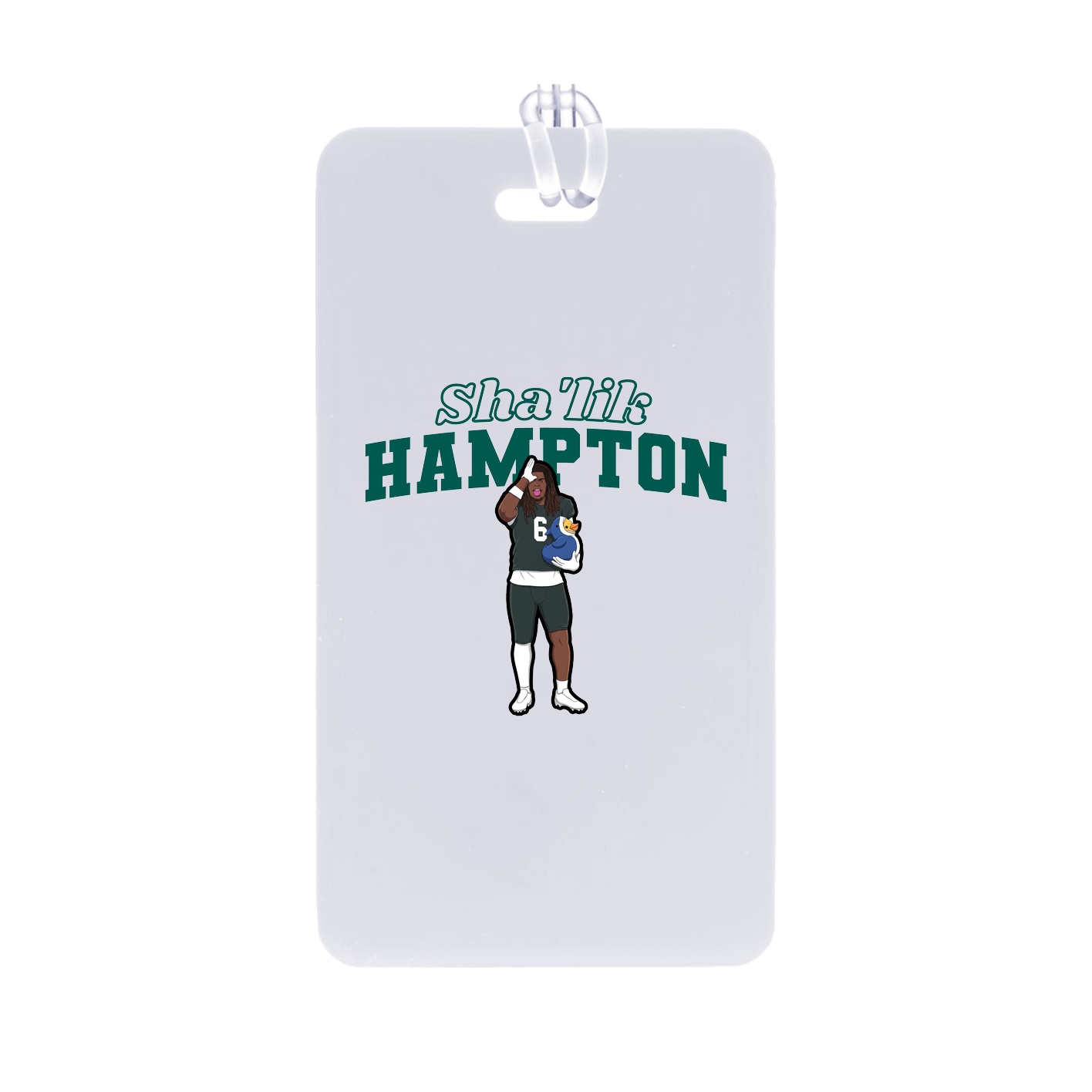 Bag Tag — Name Arch in Classic