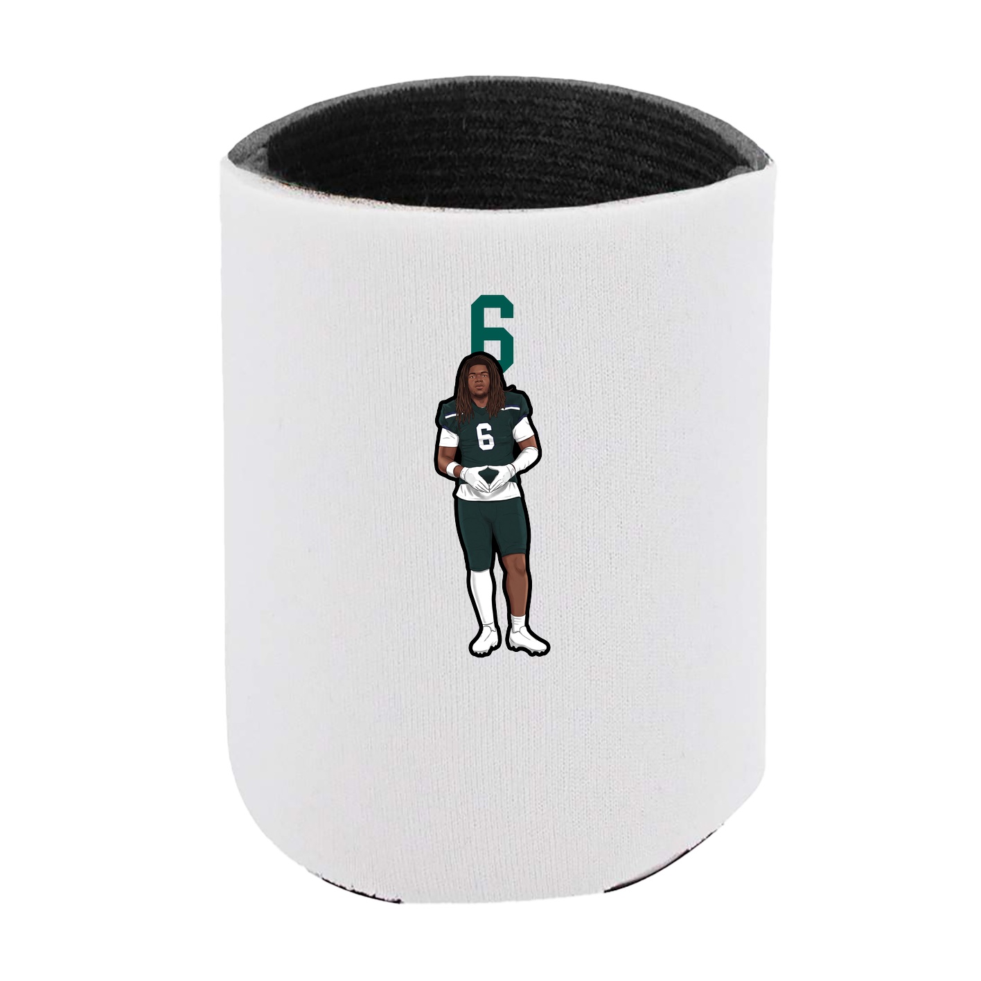 Can Holder — Number Top in White
