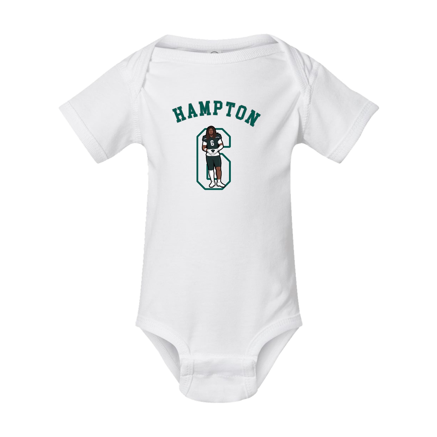 Baby Onesie — Shirsey Arch in White
