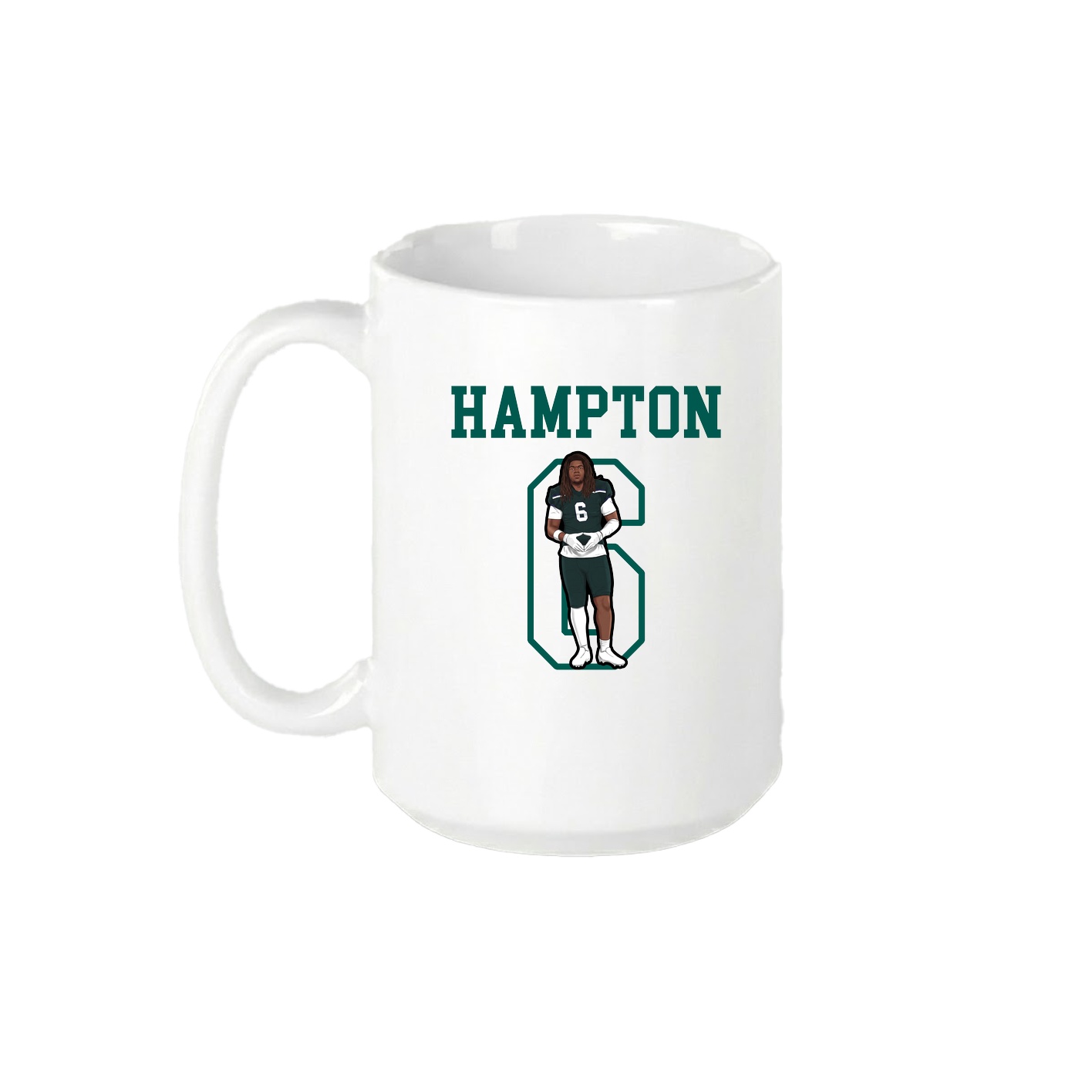 15oz Coffee Mug — Shirsey in White