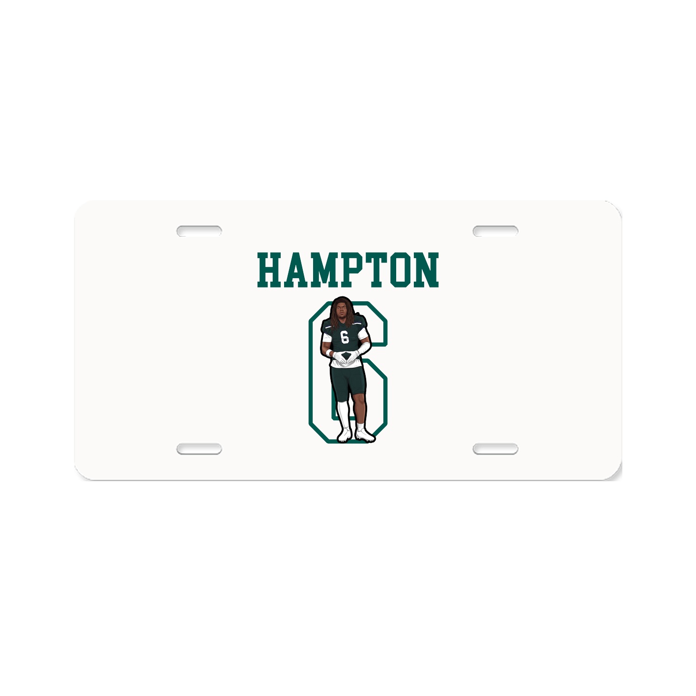 License Plate — Shirsey in Classic