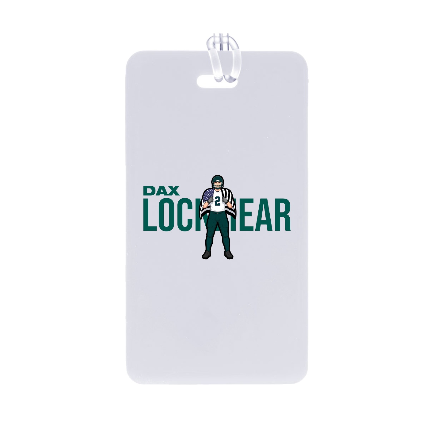 Bag Tag — Player Name in Classic