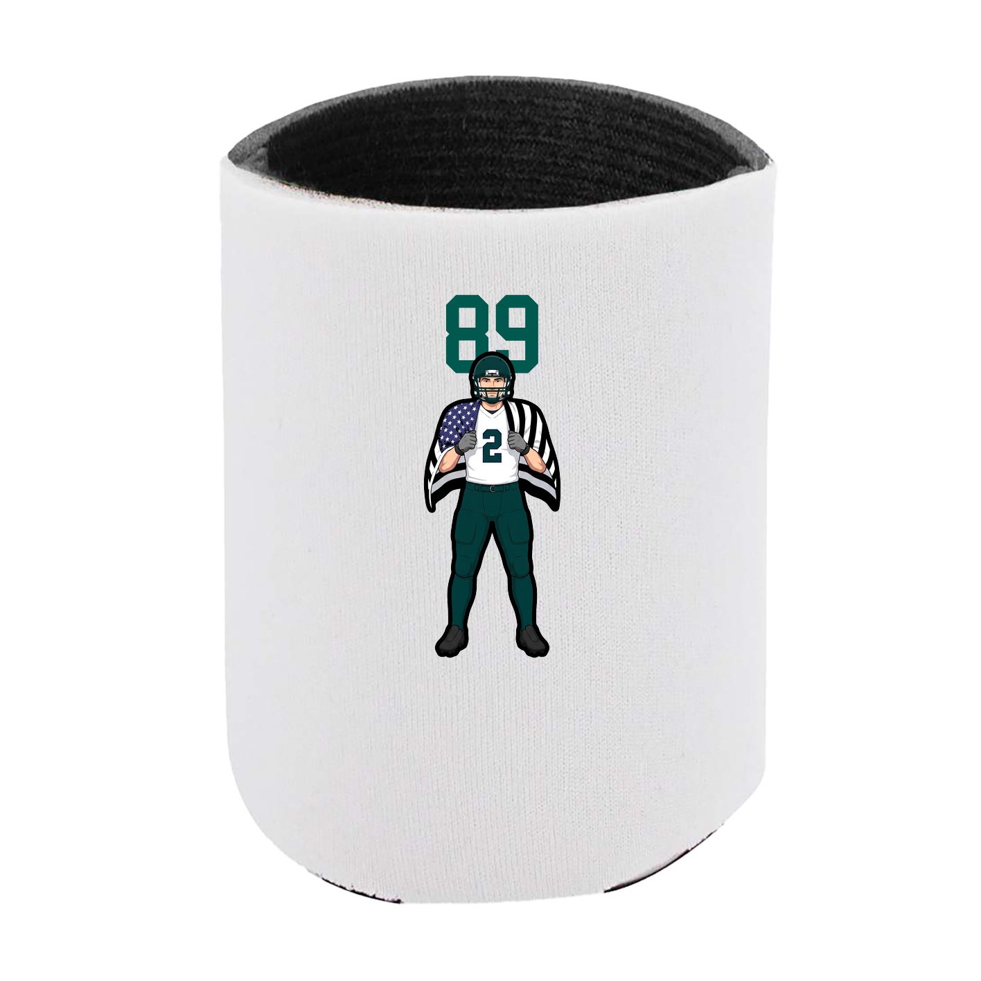 Can Holder — Number Top in White