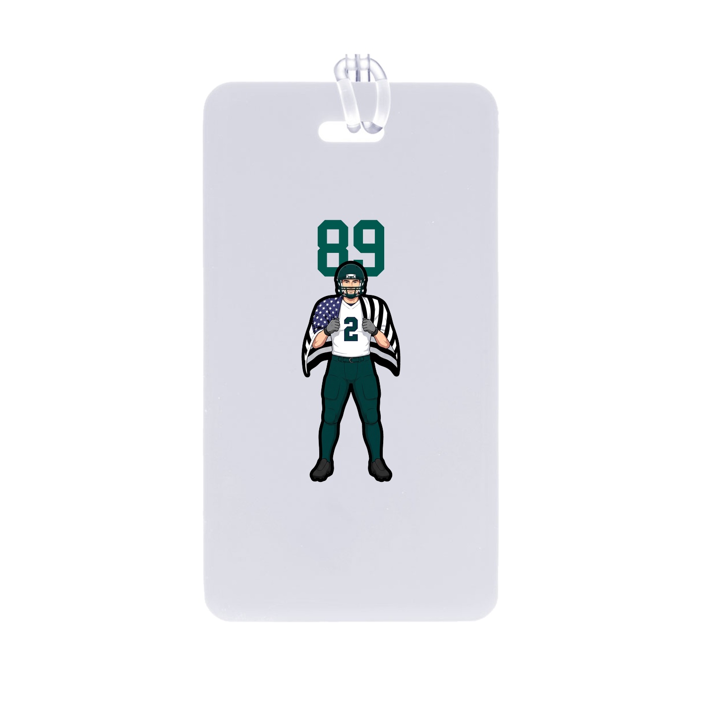 Bag Tag — Number Top in Classic