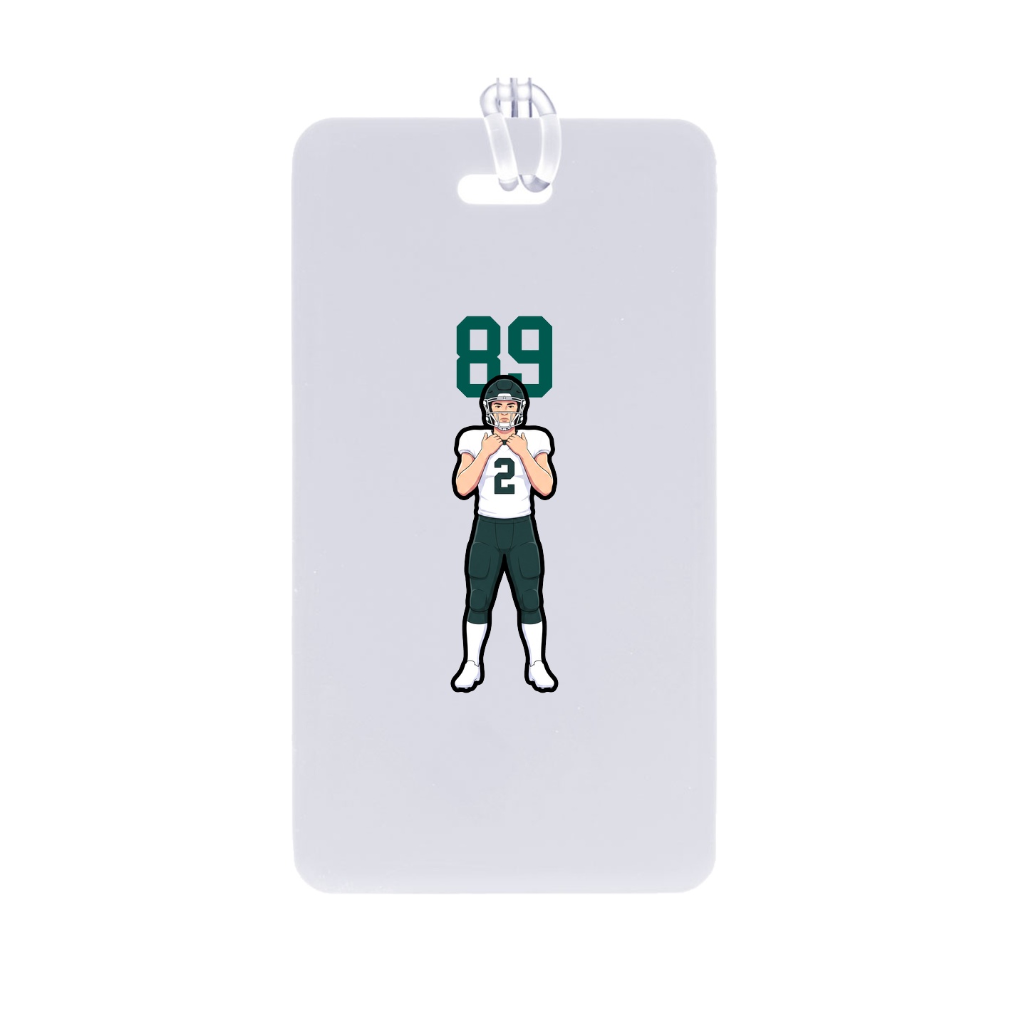 Bag Tag — Number Top in Classic