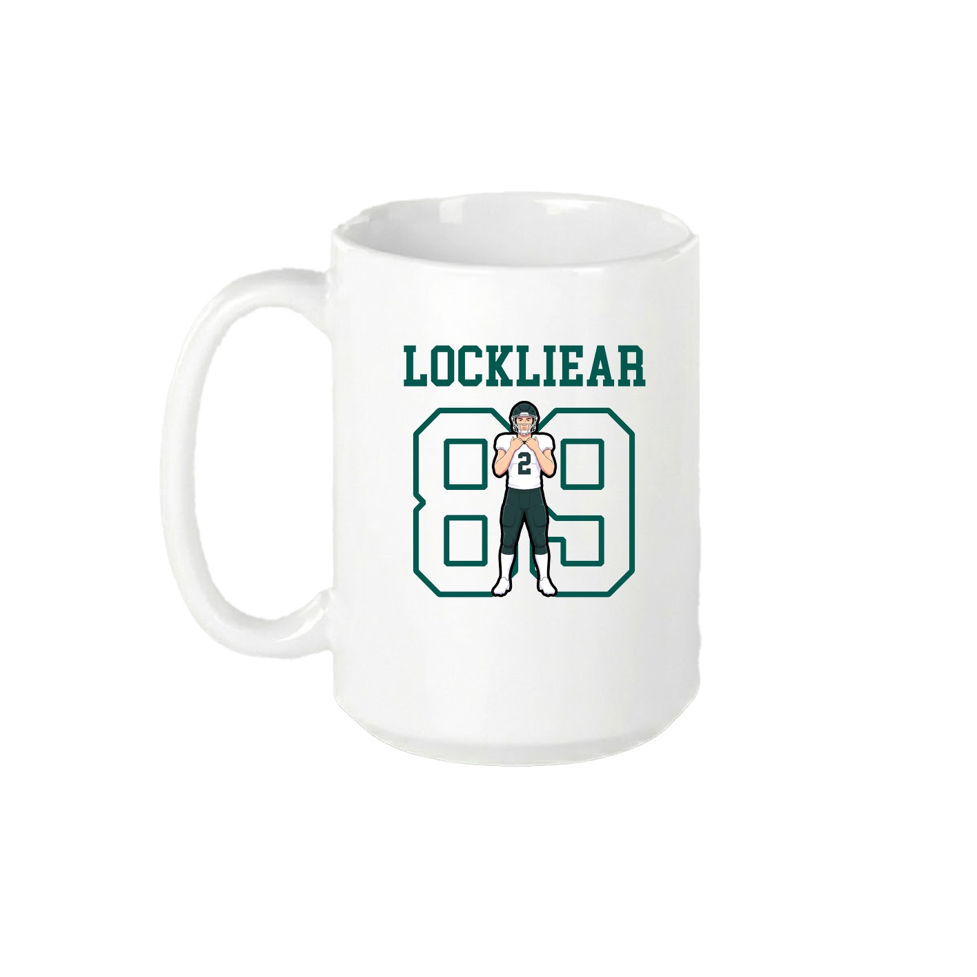 15oz Coffee Mug — Shirsey in White