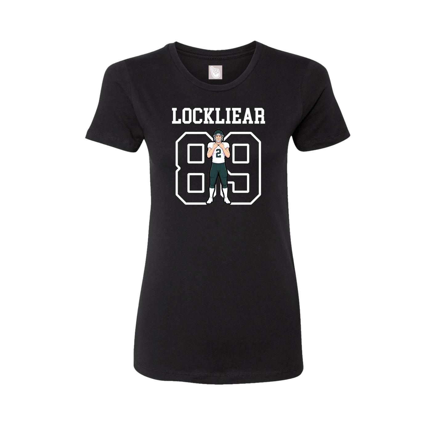 Fitted Women's Tee — Shirsey in Black