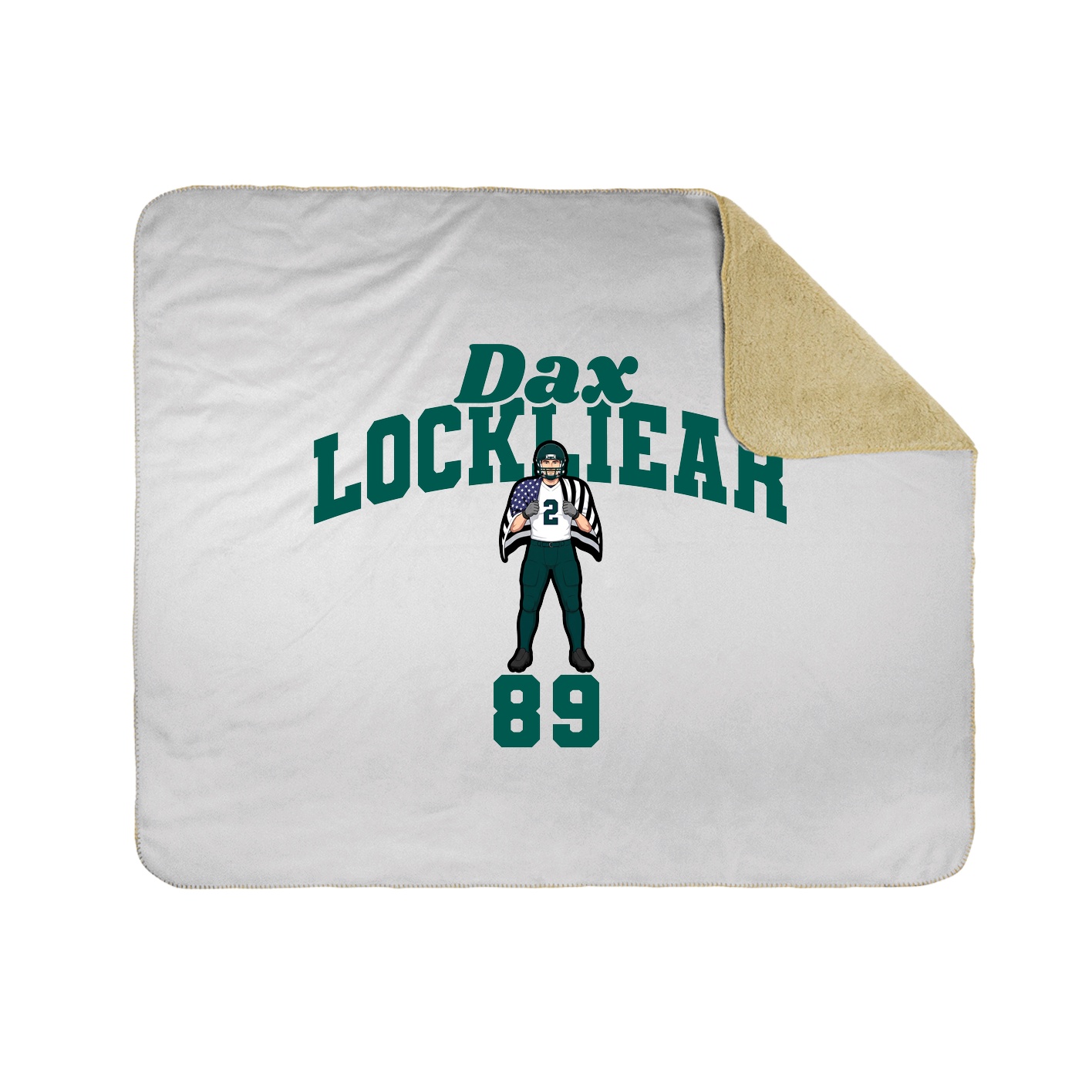 Throw Blanket — Signature Arch in White