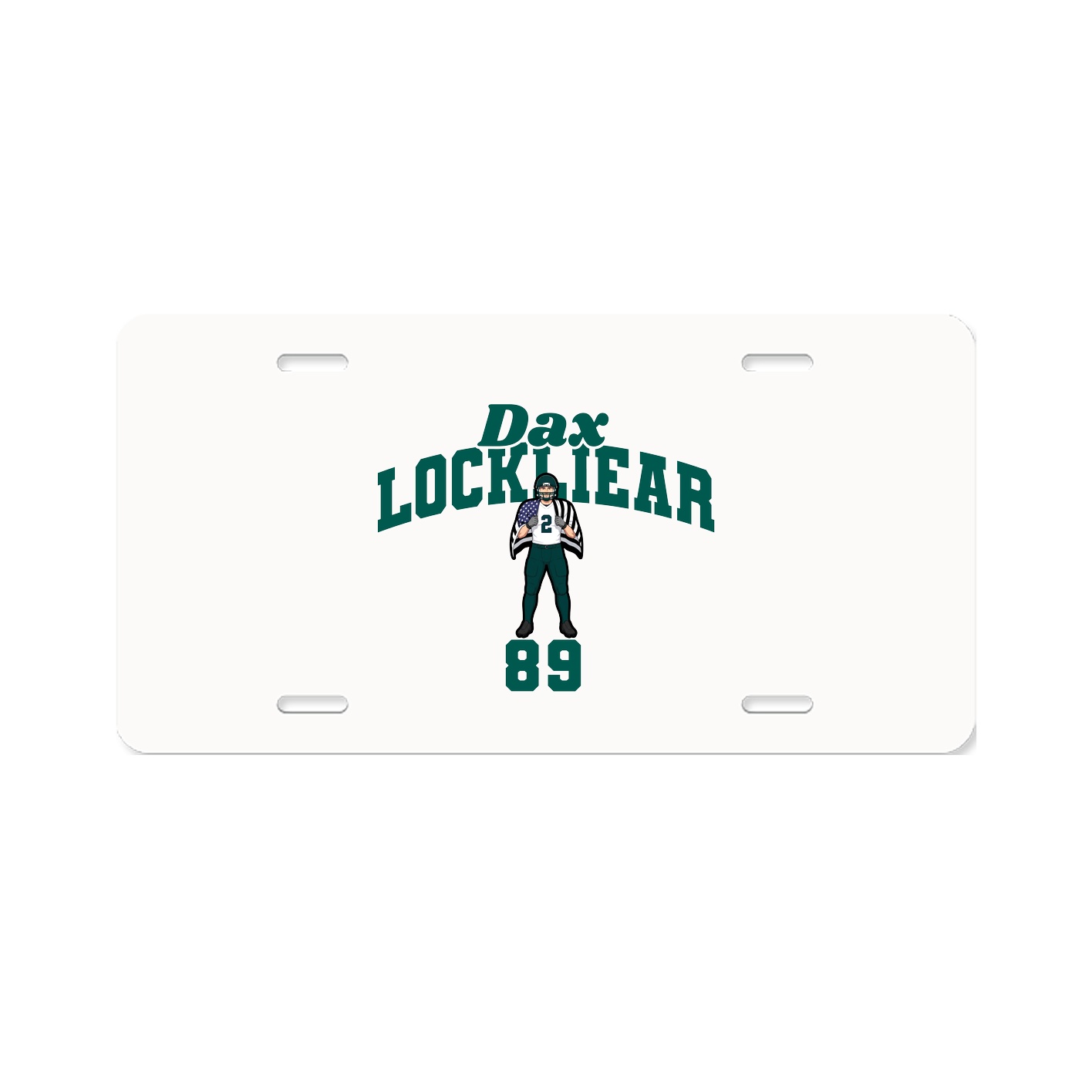 License Plate — Signature Arch in Classic