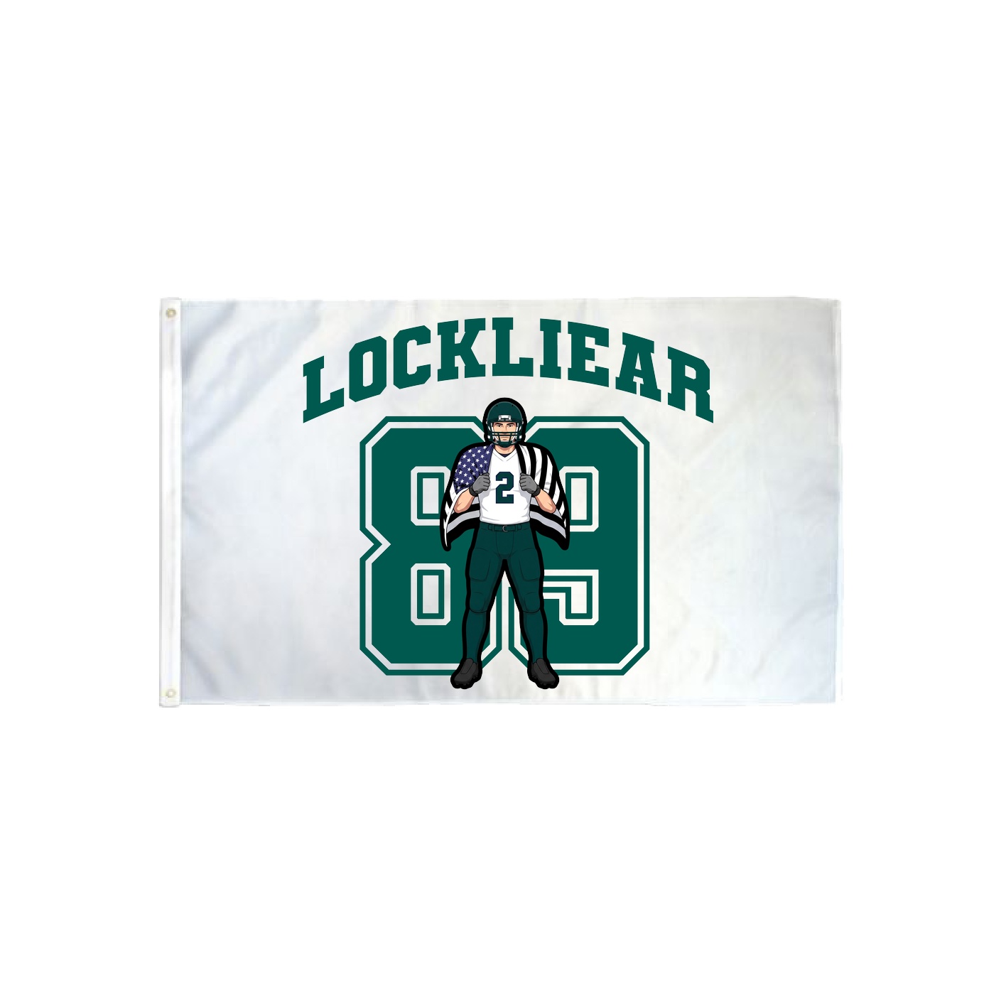 3x5 Flag — Number in Classic