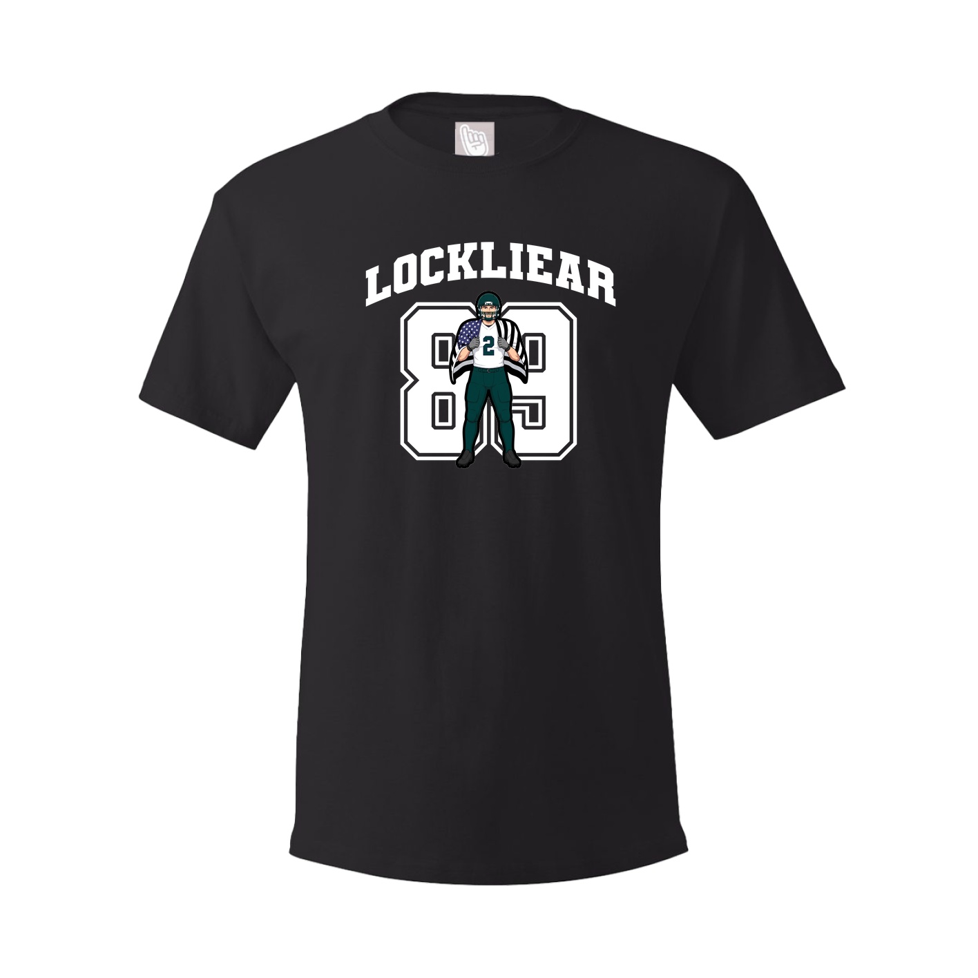 Youth Tee — Number in Black